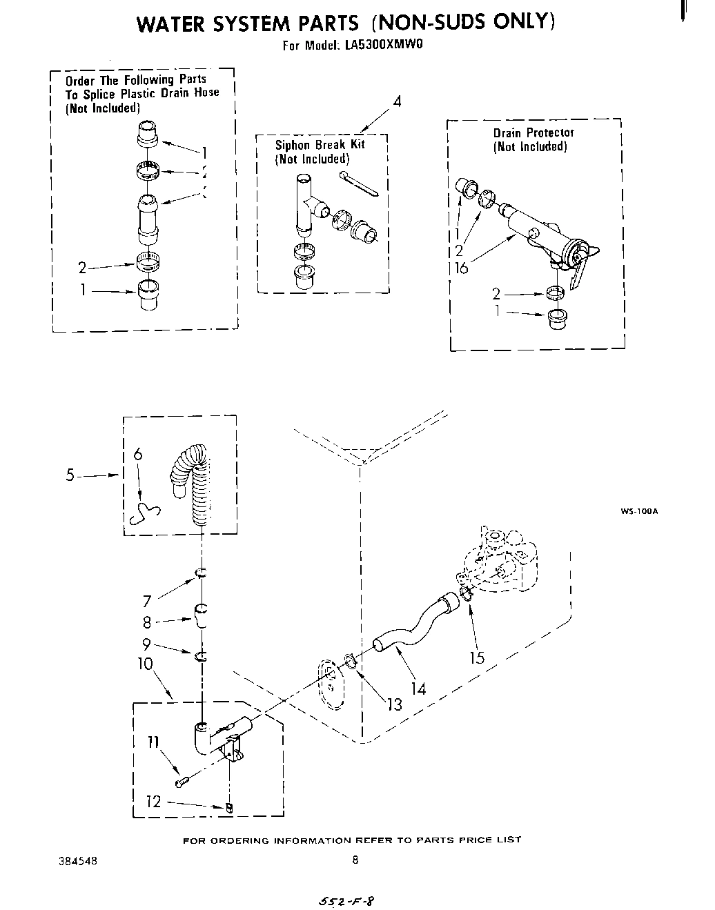07 - WATER SYSTEM (NON-SUDS ONLY)