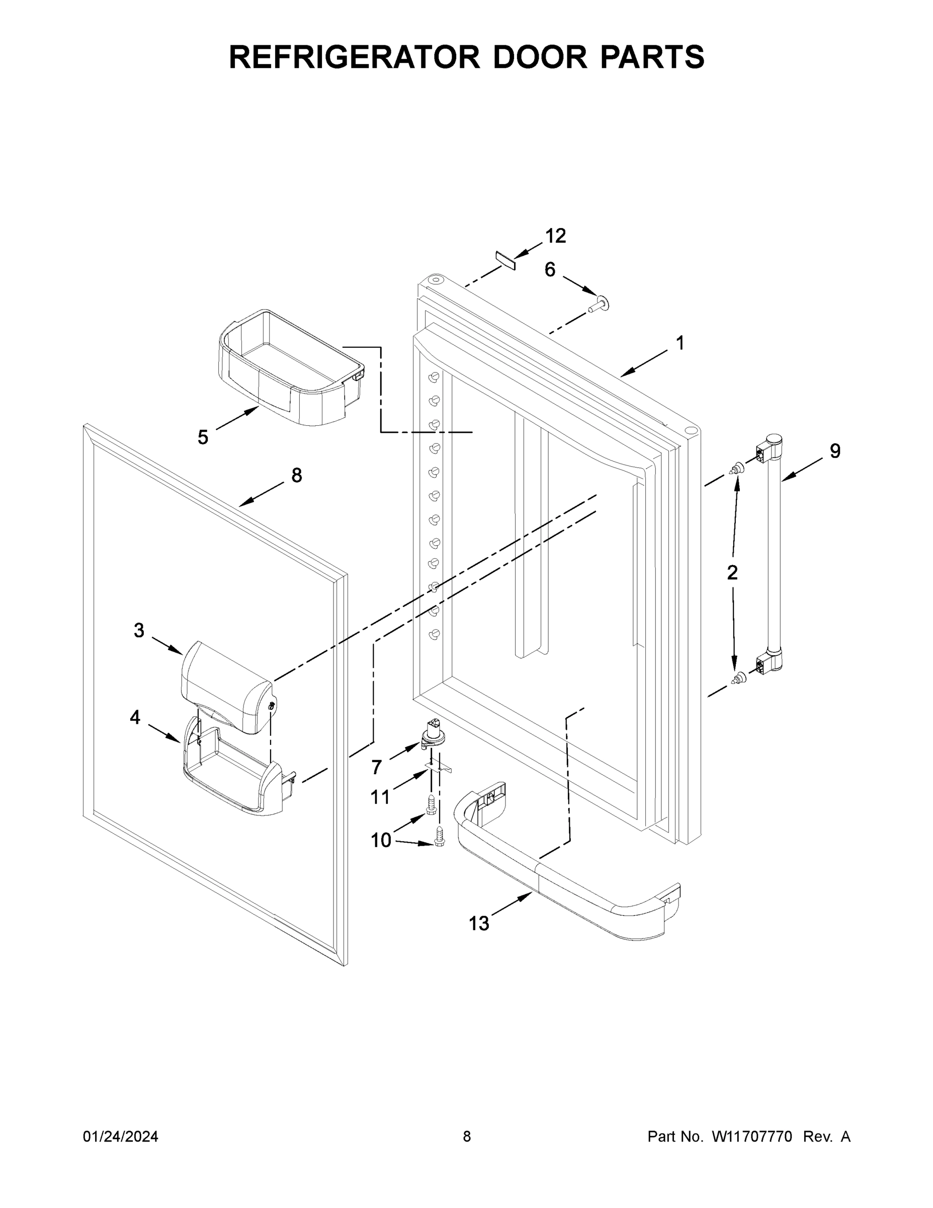 05 - REFRIGERATOR DOOR PARTS