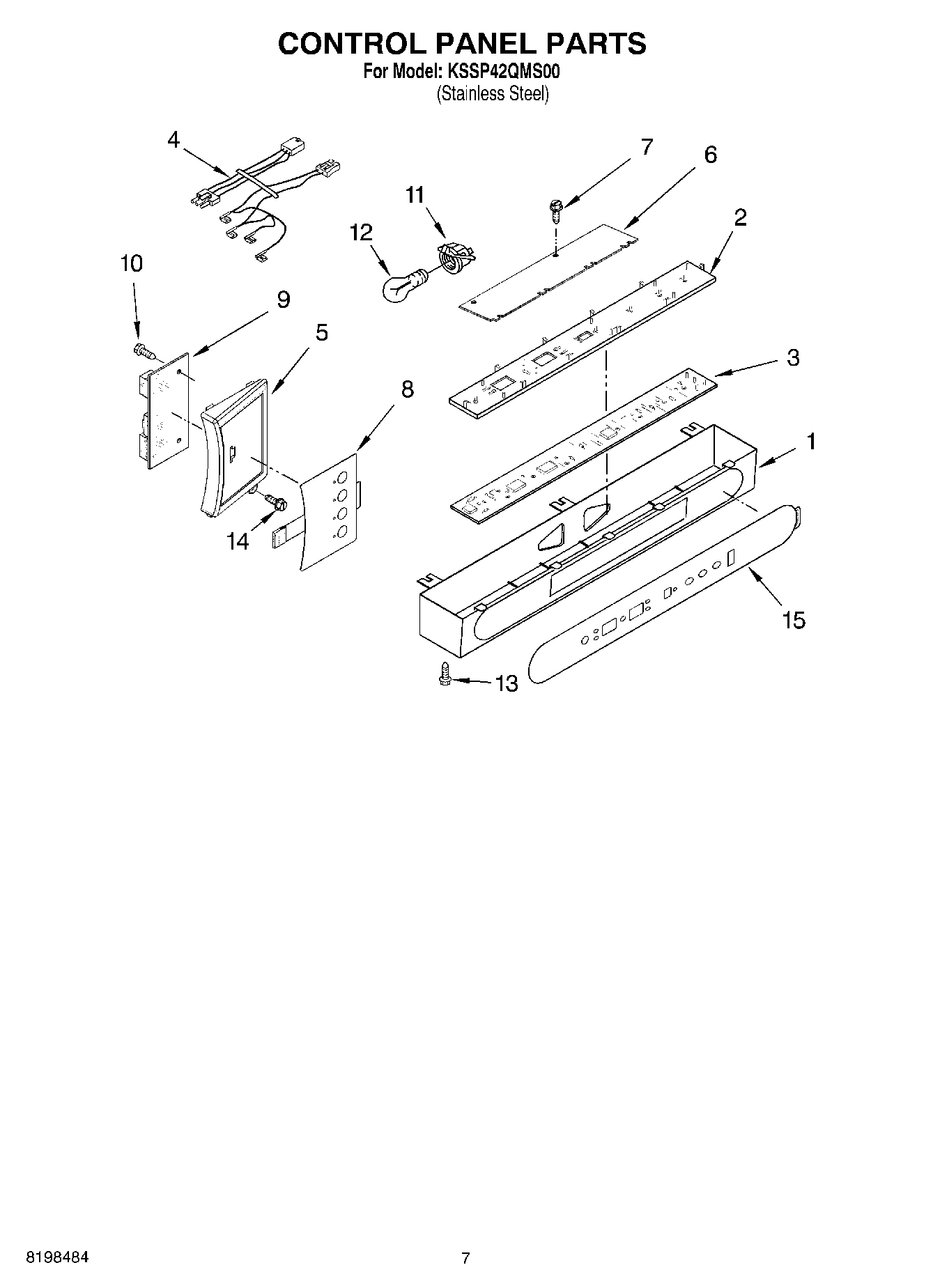 05 - CONTROL PANEL PARTS