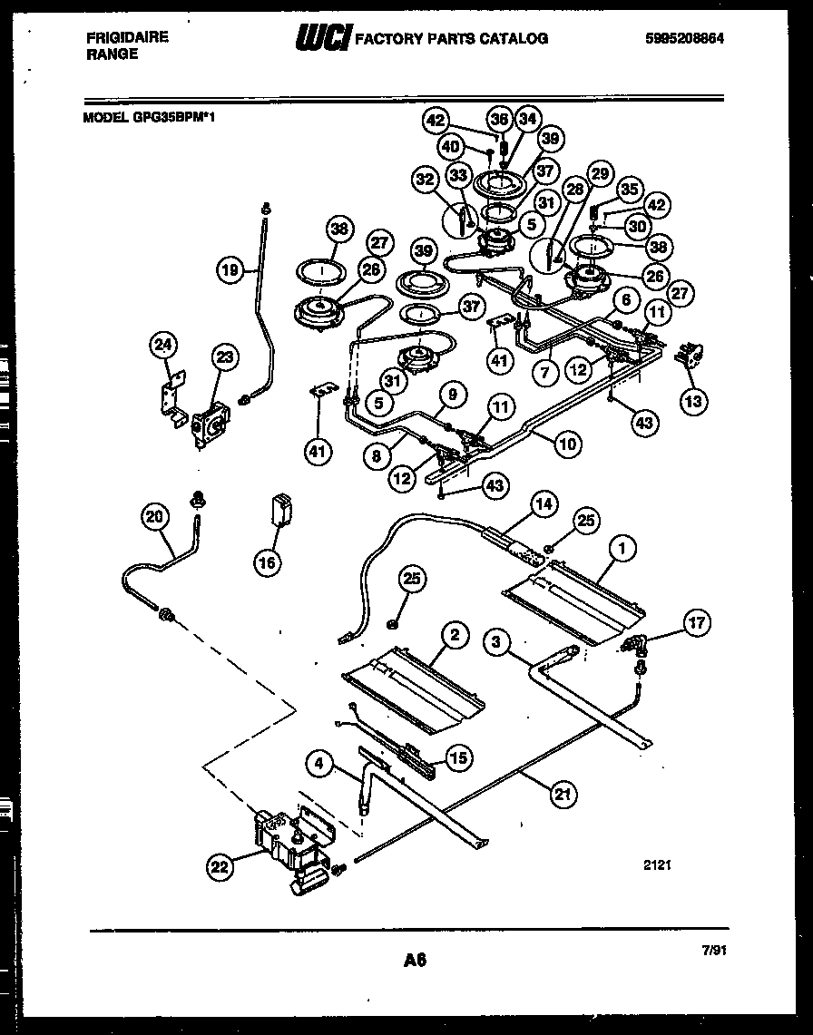 06 - BURNER, MANIFOLD AND GAS CONTROL