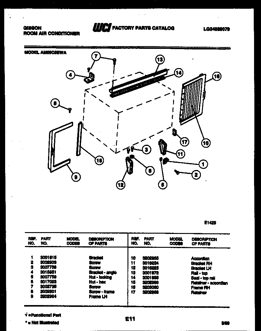 07 - CABINET AND INSTALLATION PARTS