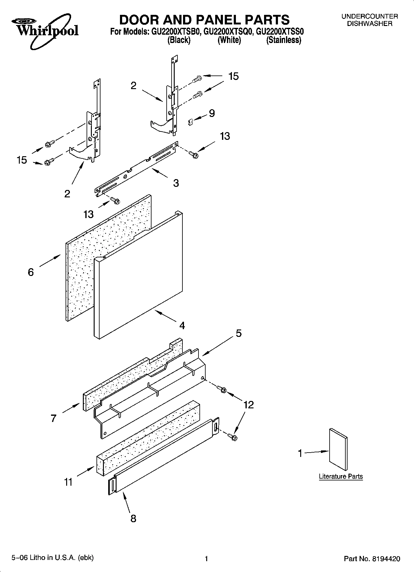 01 - DOOR AND PANEL PARTS