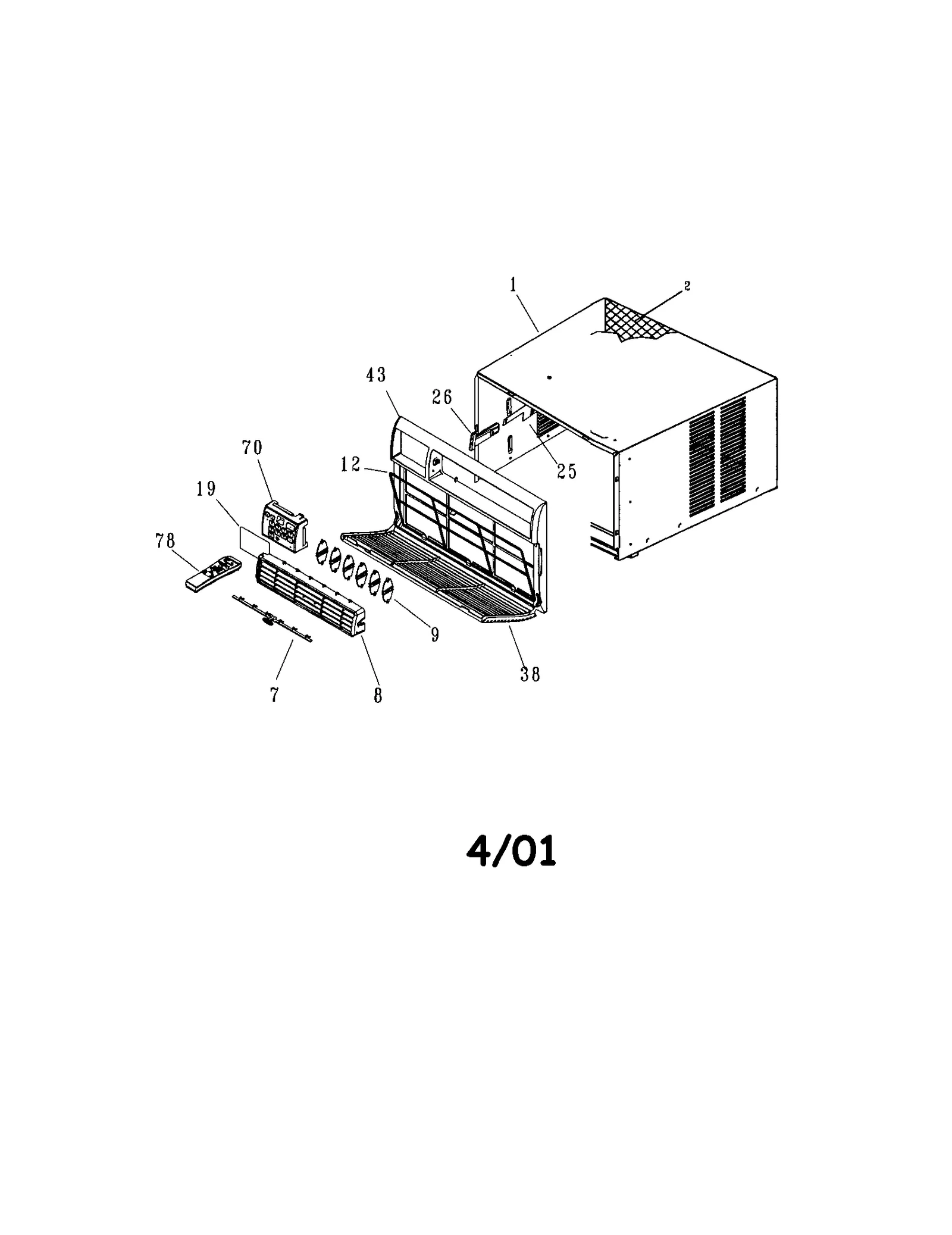 CABINET FRONT AND WRAPPER