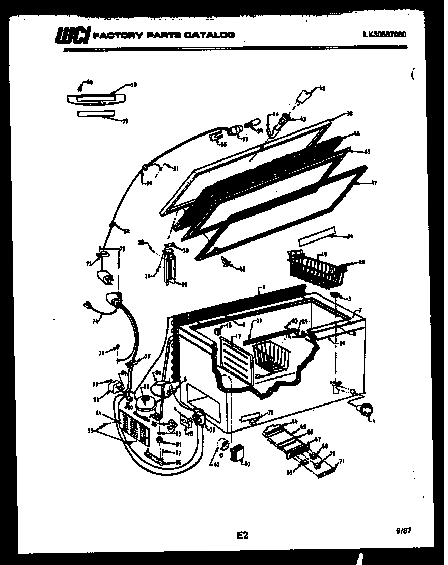 02 - CHEST FREEZER PARTS