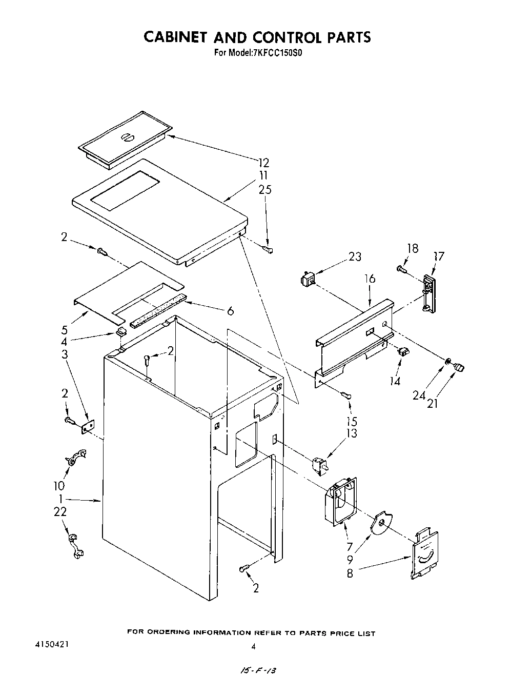 04 - CABINET AND CONTROL