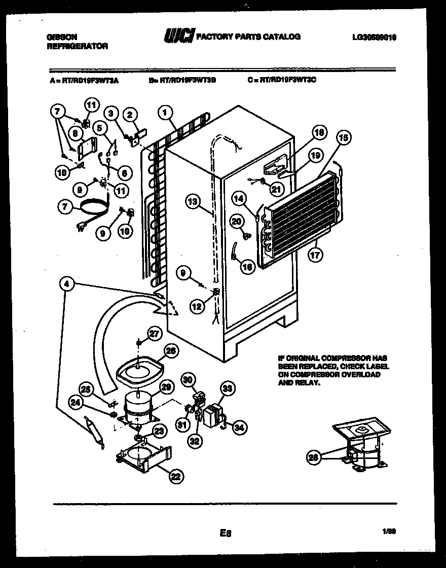 05 - SYSTEM AND AUTOMATIC DEFROST PARTS
