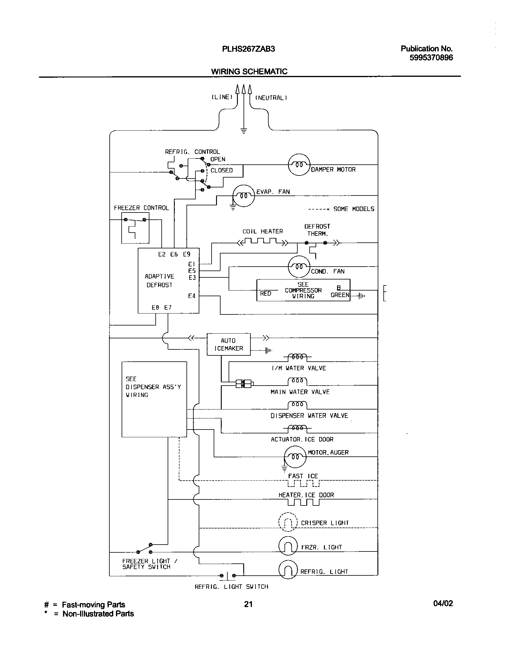21 - WIRING SCHEMATIC