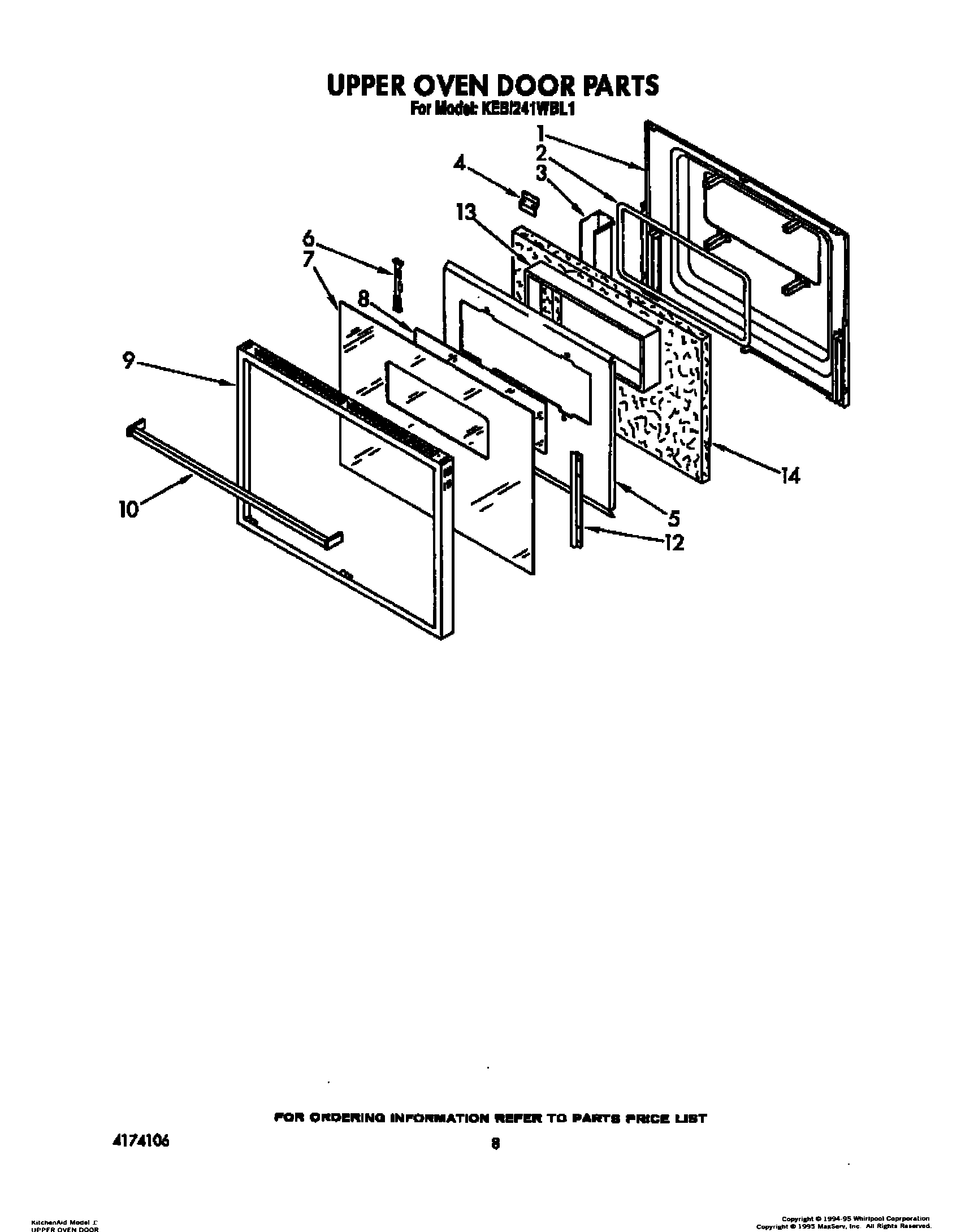 05 - UPPER OVEN DOOR