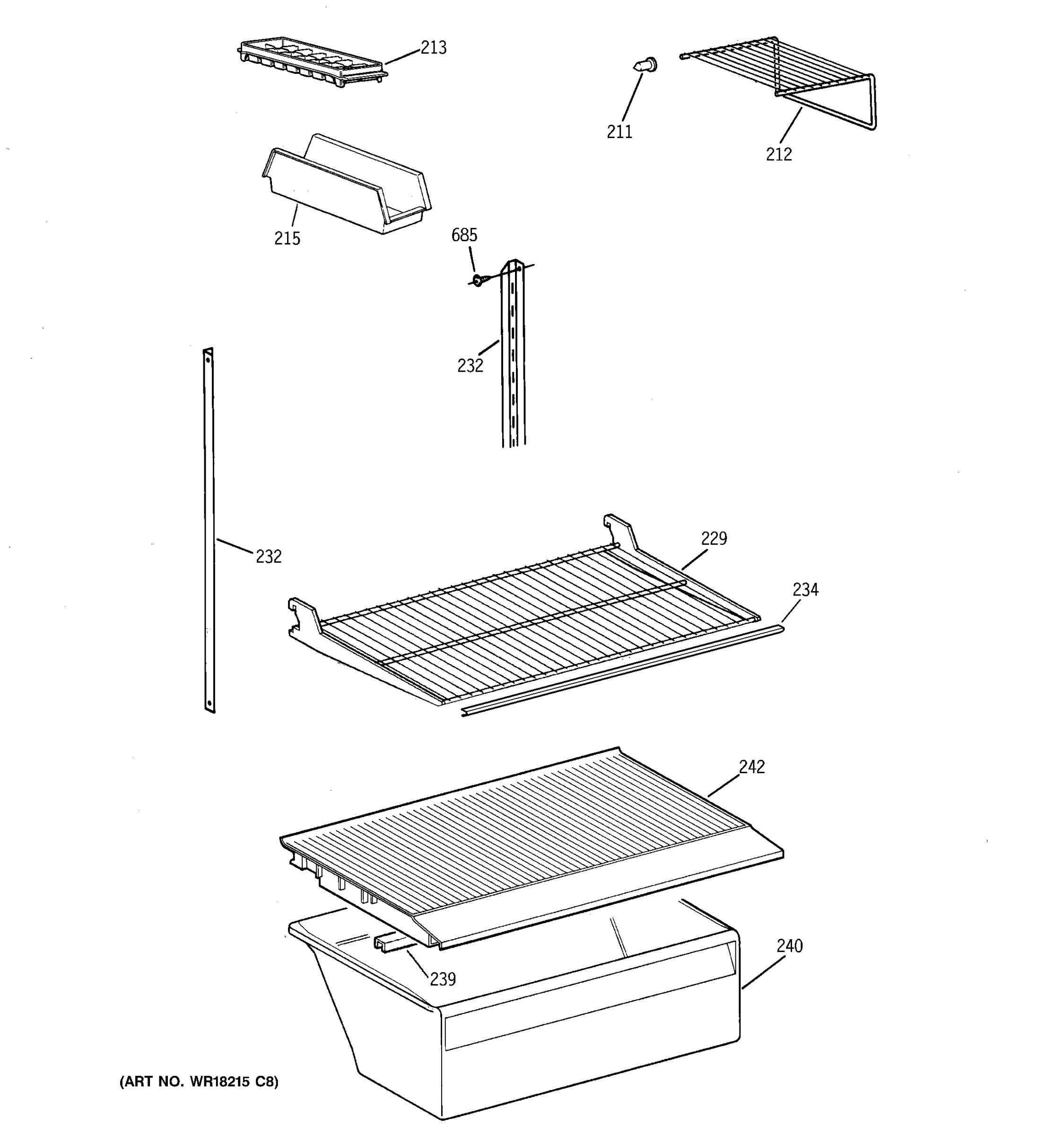SHELF PARTS