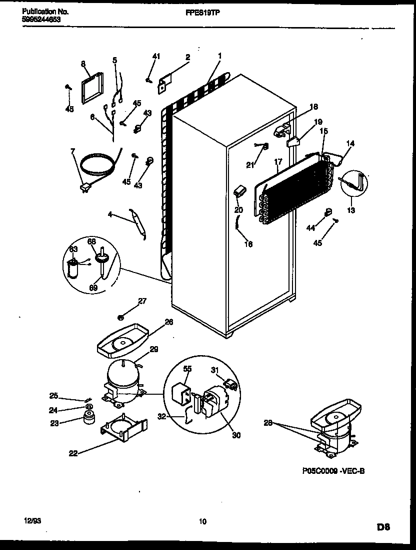 06 - SYSTEM AND AUTOMATIC DEFROST PARTS