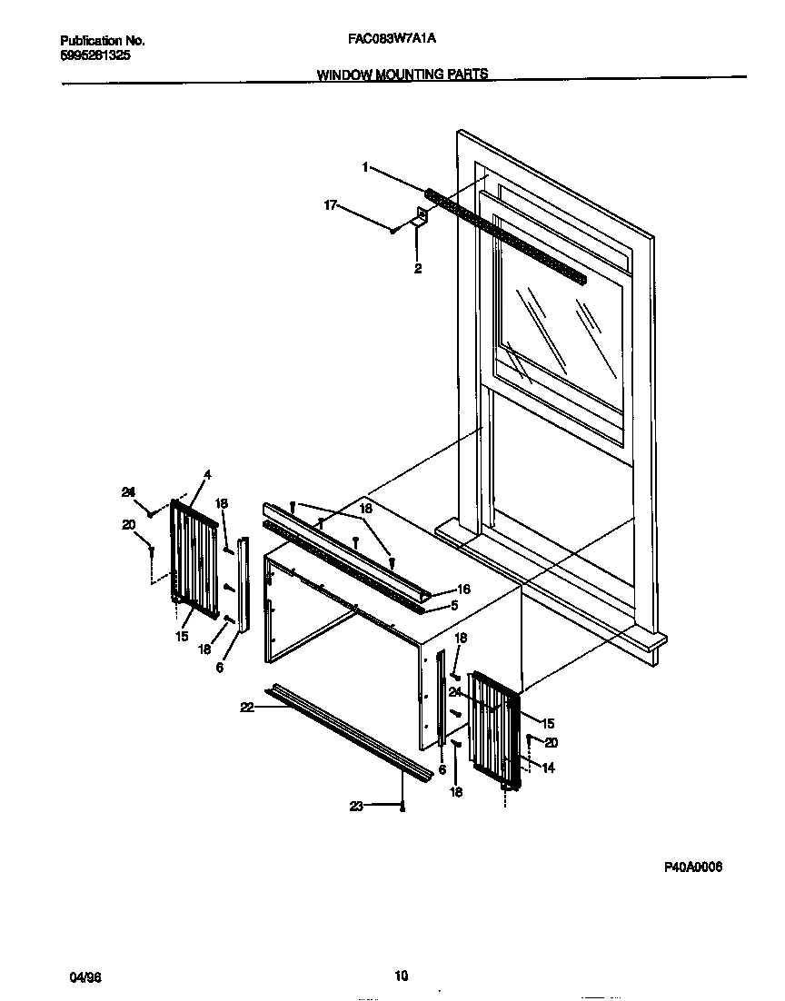 06 - WINDOW MOUNTING PARTS