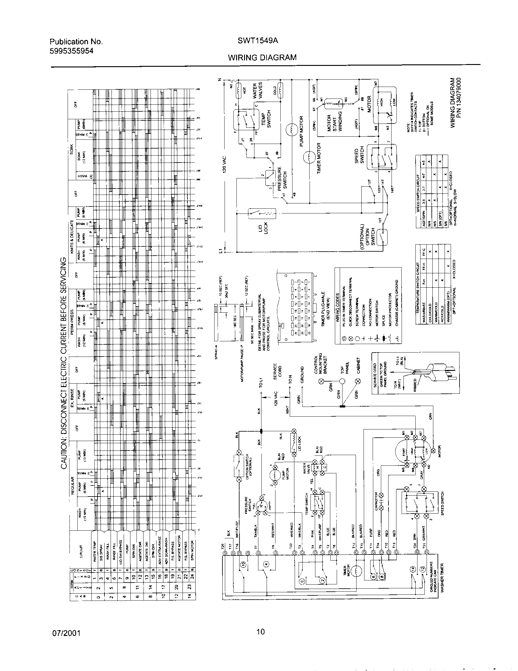 10 - 134079000 WIRING DIAGRAM