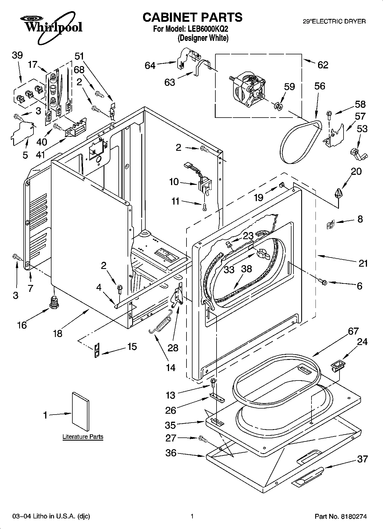 01 - CABINET PARTS