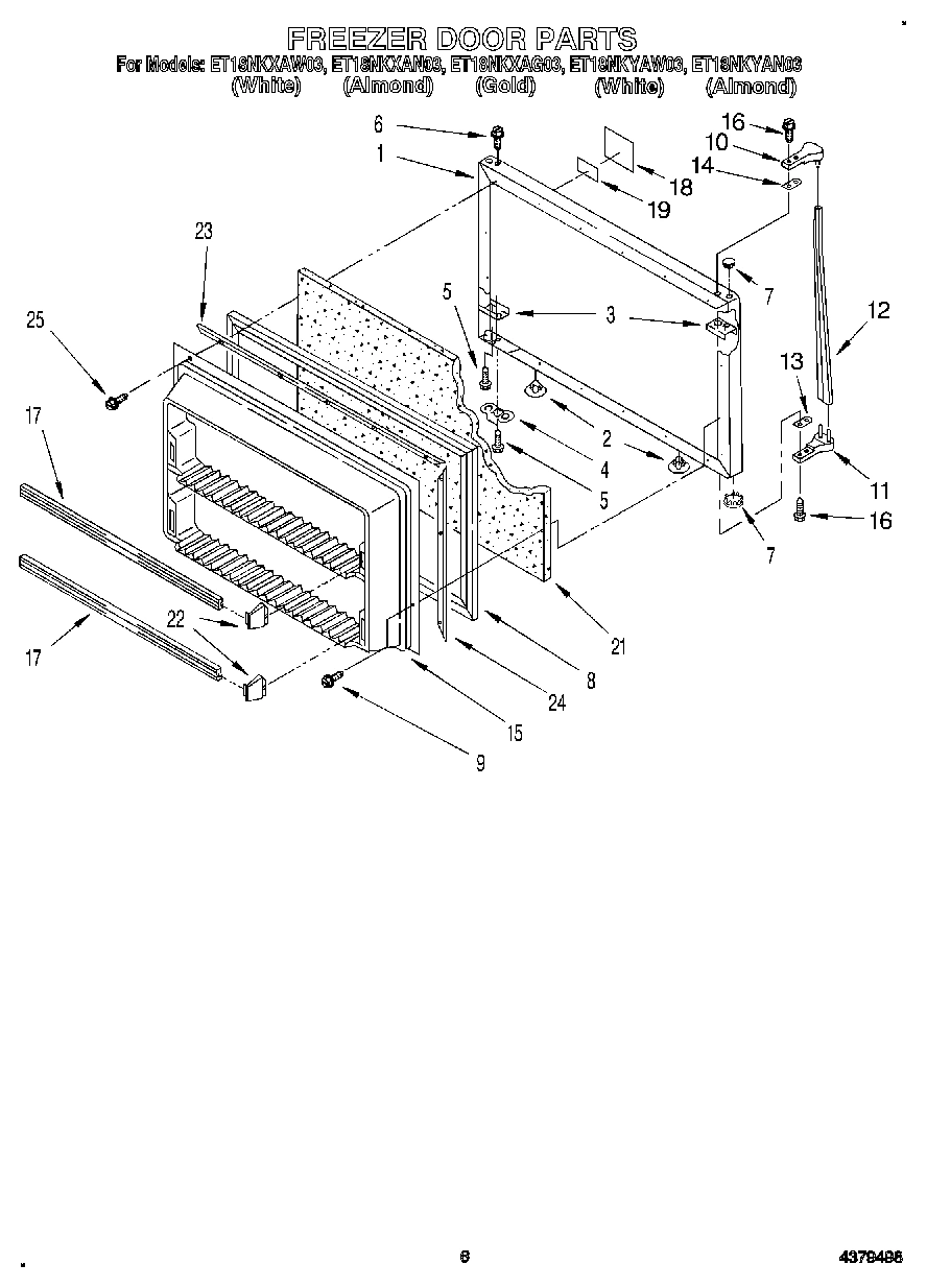 05 - FREEZER DOOR