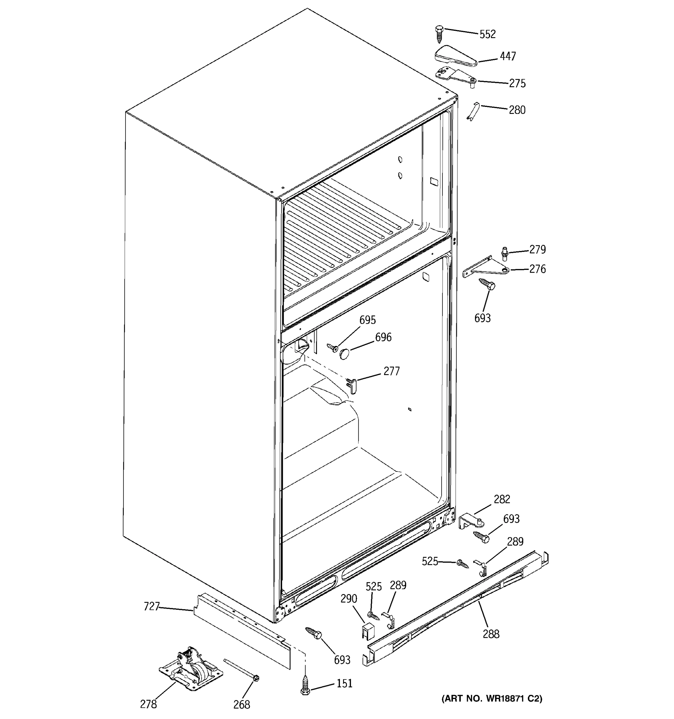 CASE PARTS