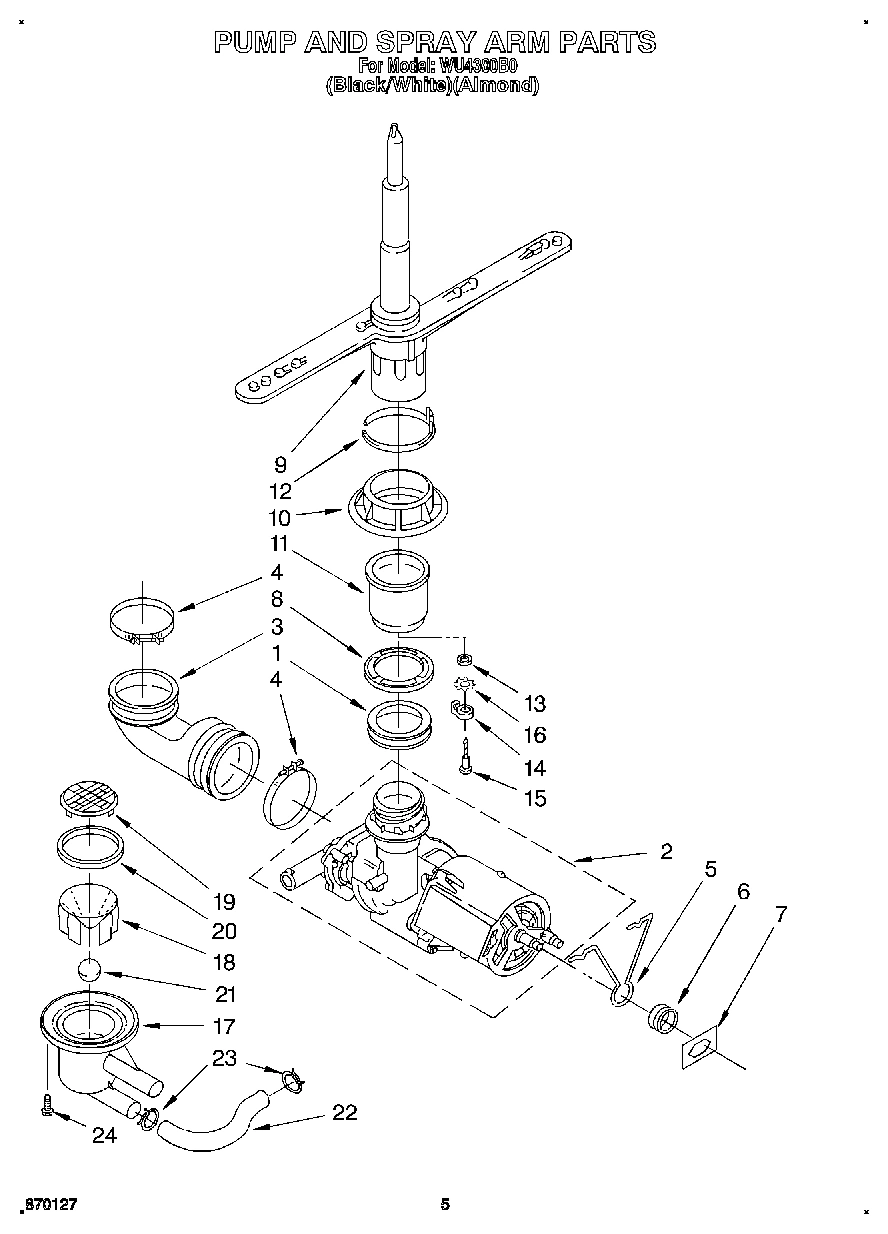 04 - PUMP AND SPRAY ARM