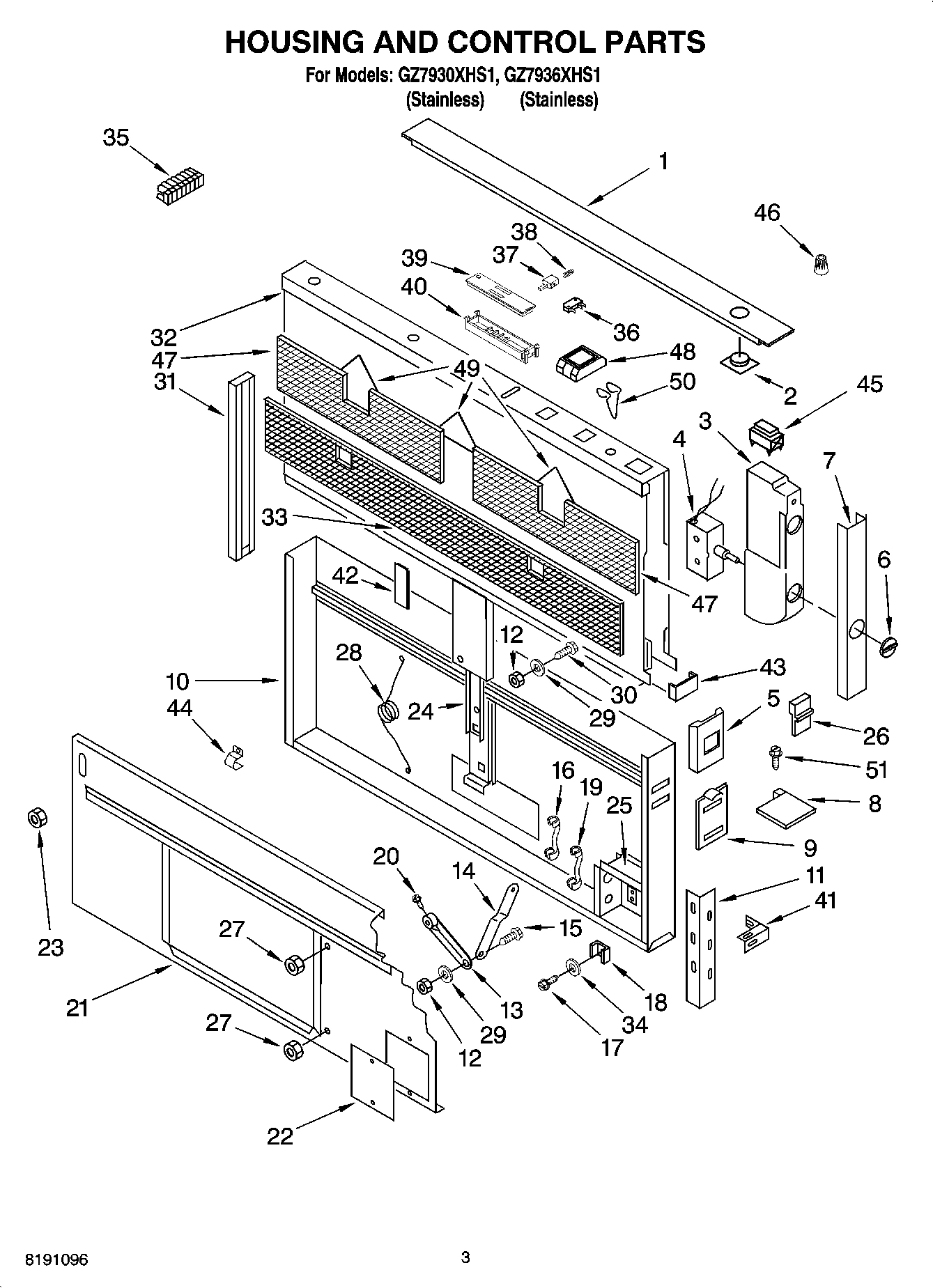 02 - HOUSING AND CONTROL PARTS