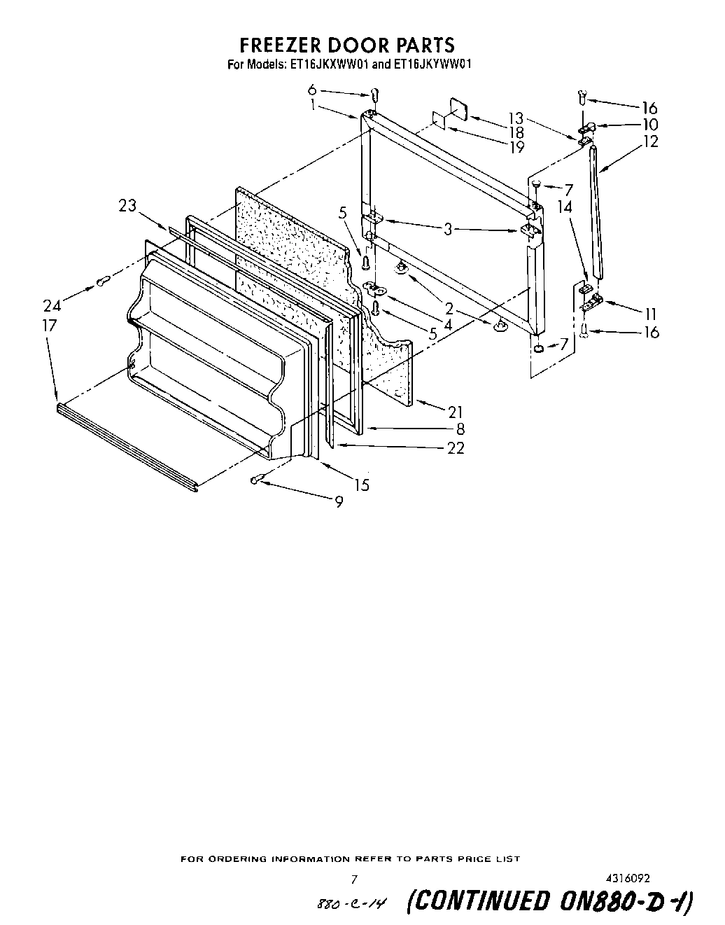 06 - FREEZER DOOR