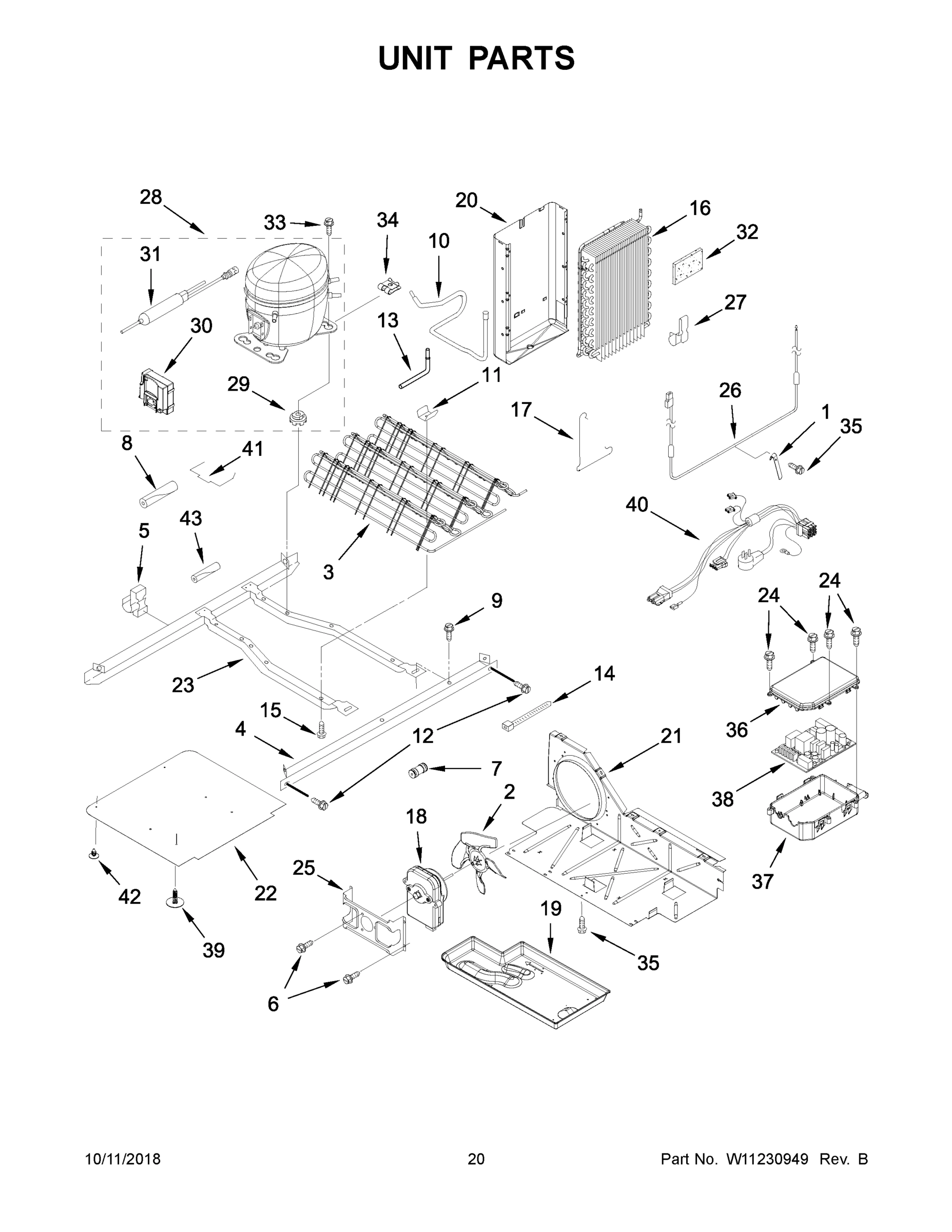 11 - UNIT PARTS