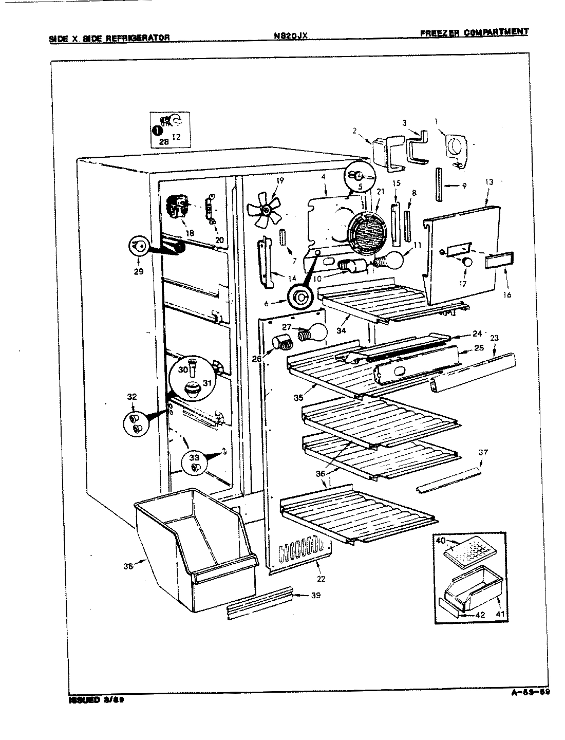 01 - FREEZER COMPARTMENT