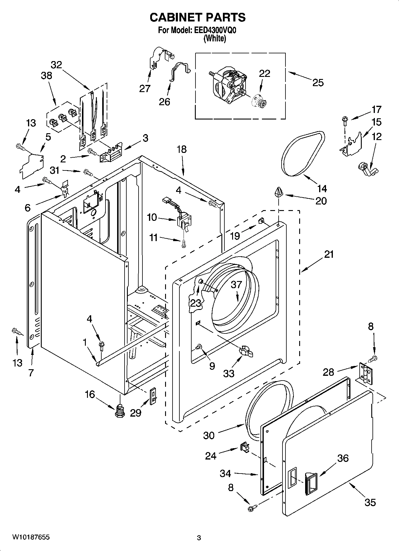 02 - CABINET PARTS