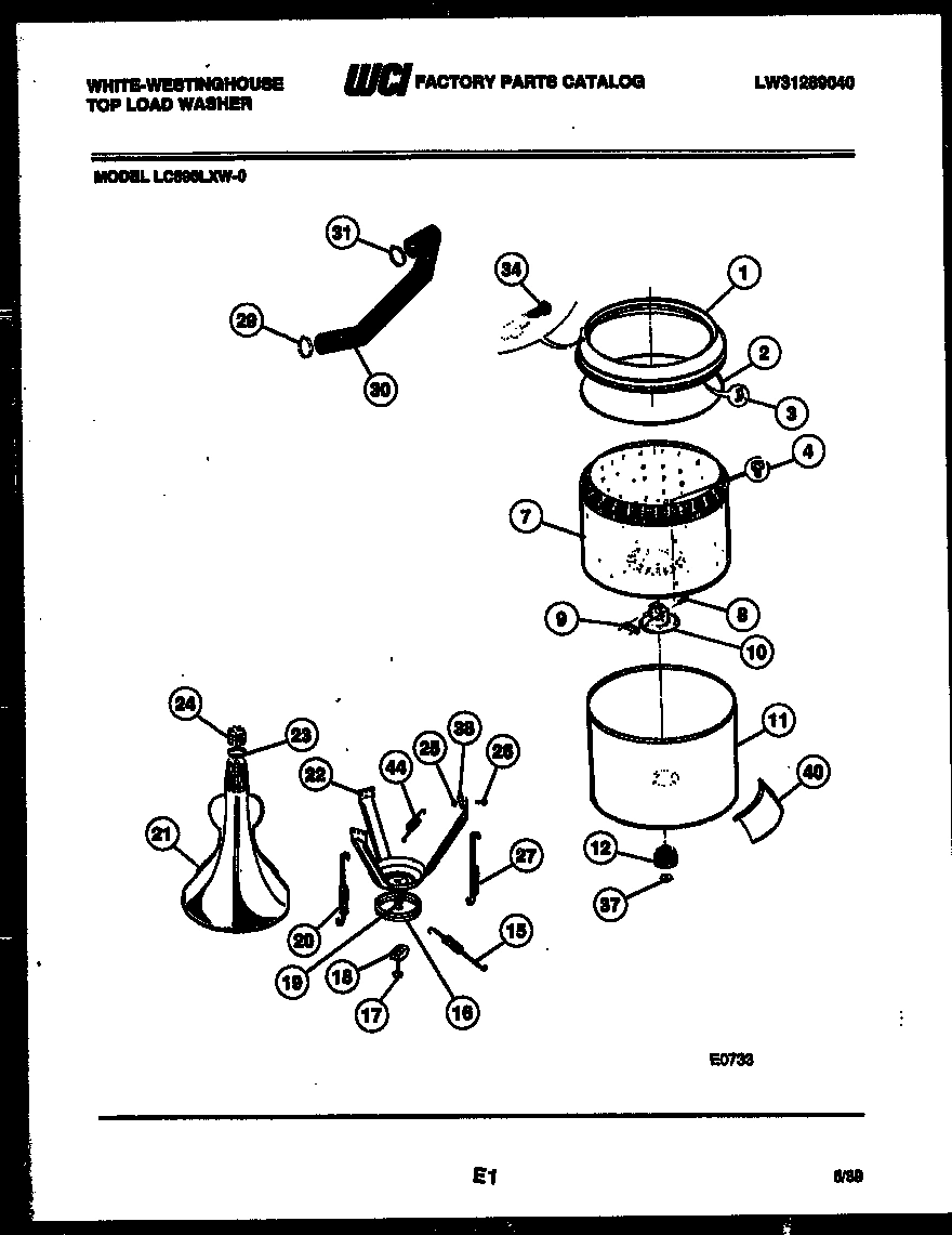 05 - TUBS AND WATER INLET