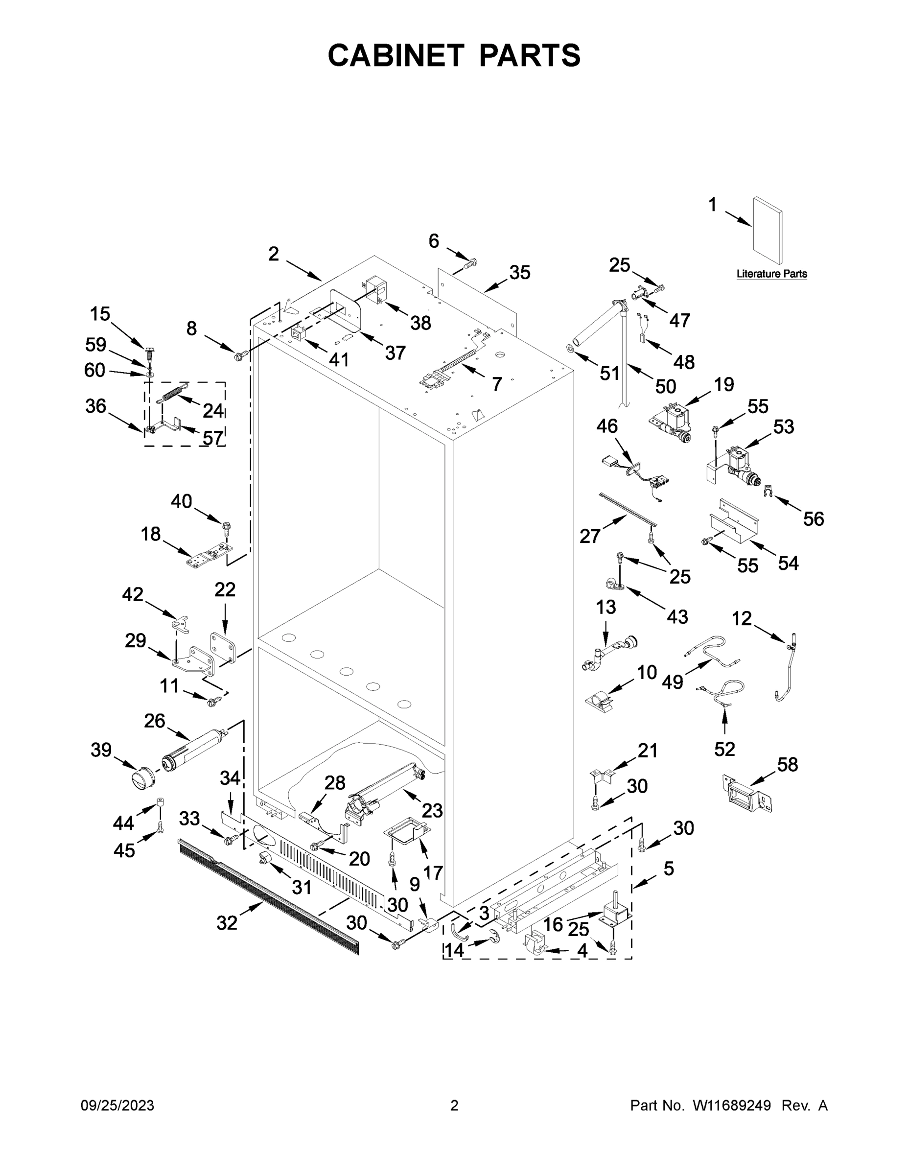 02 - CABINET PARTS