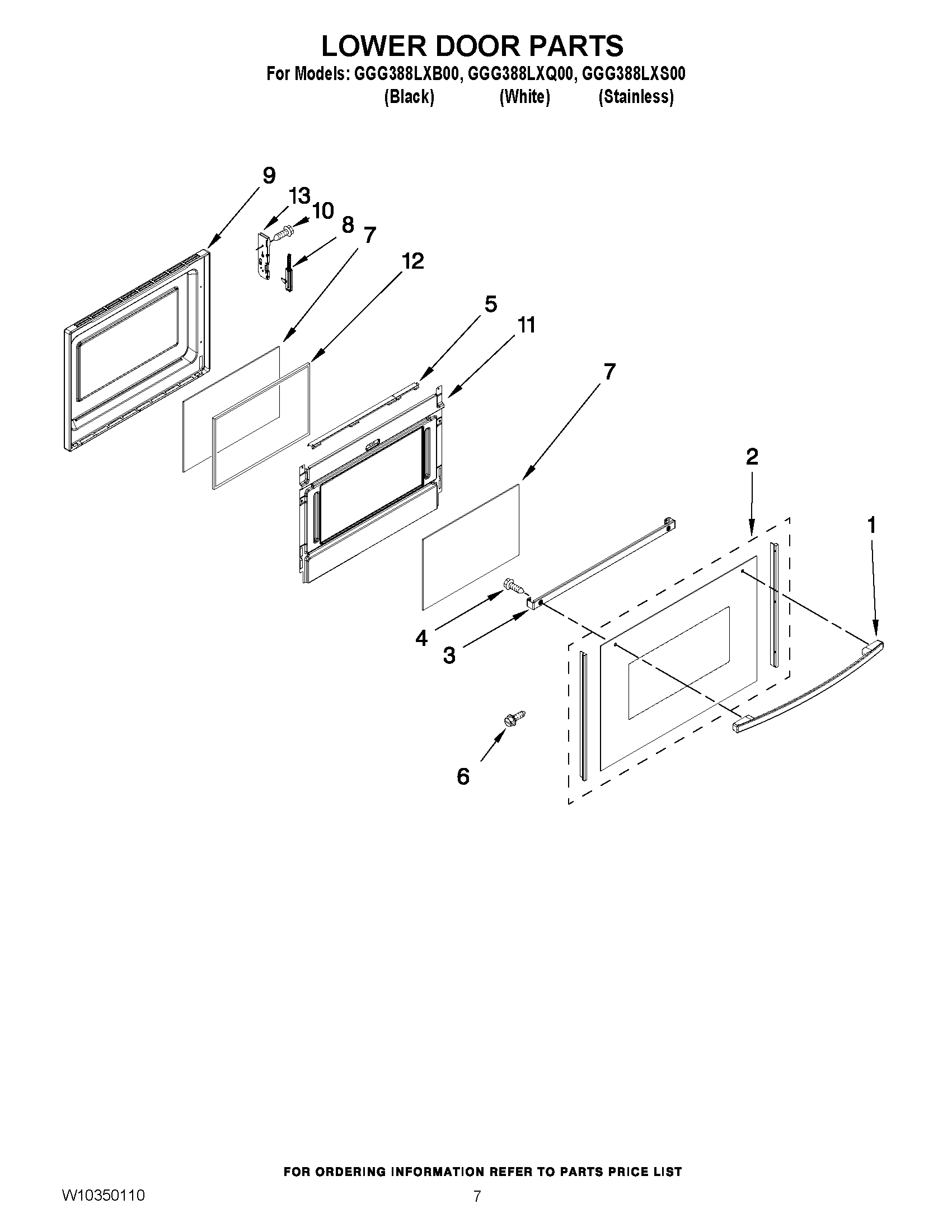 06 - LOWER DOOR PARTS