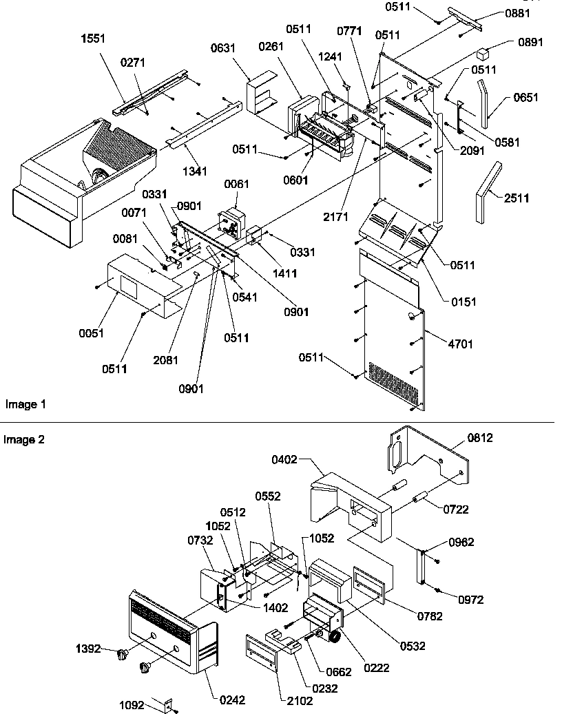 08 - ICE MAKER/CONTROL ASSY
