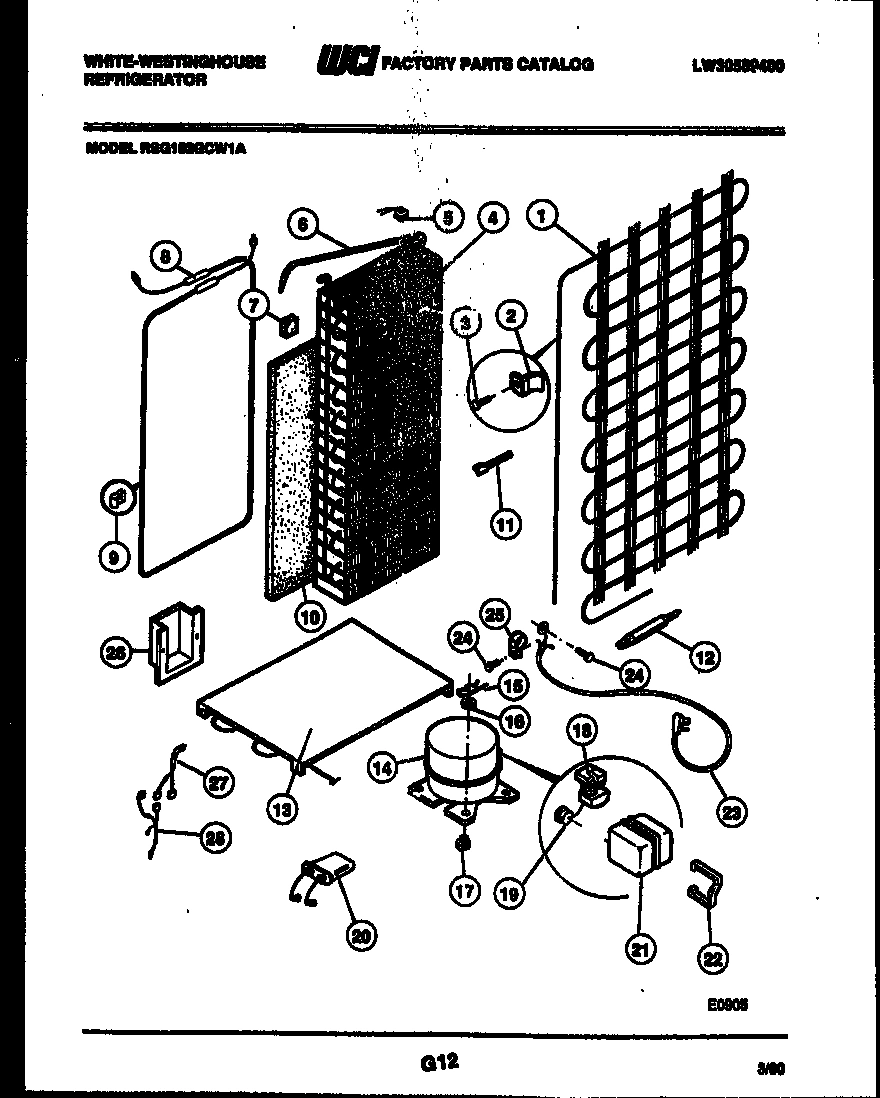 07 - SYSTEM AND AUTOMATIC DEFROST PARTS
