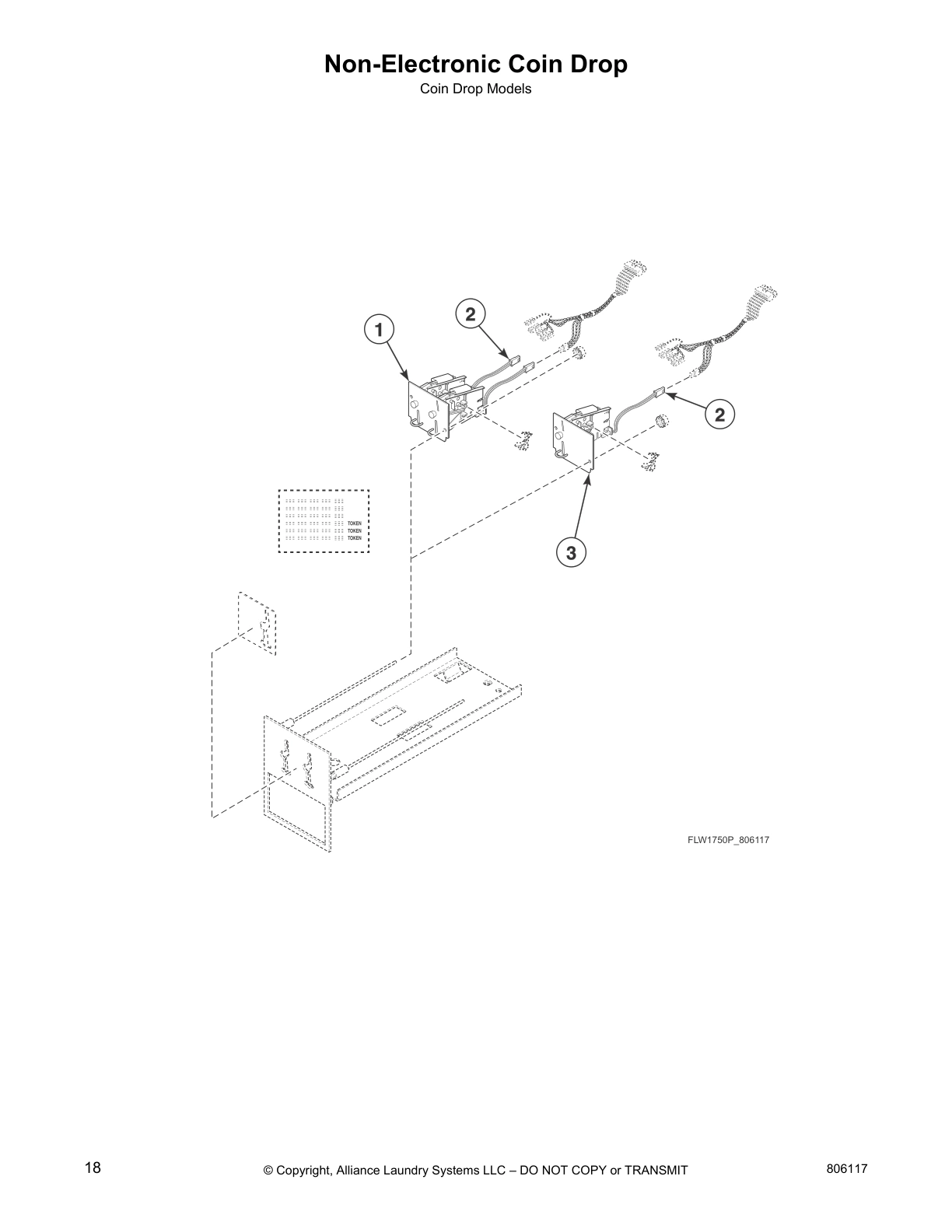 Non-Electronic Coin Drop