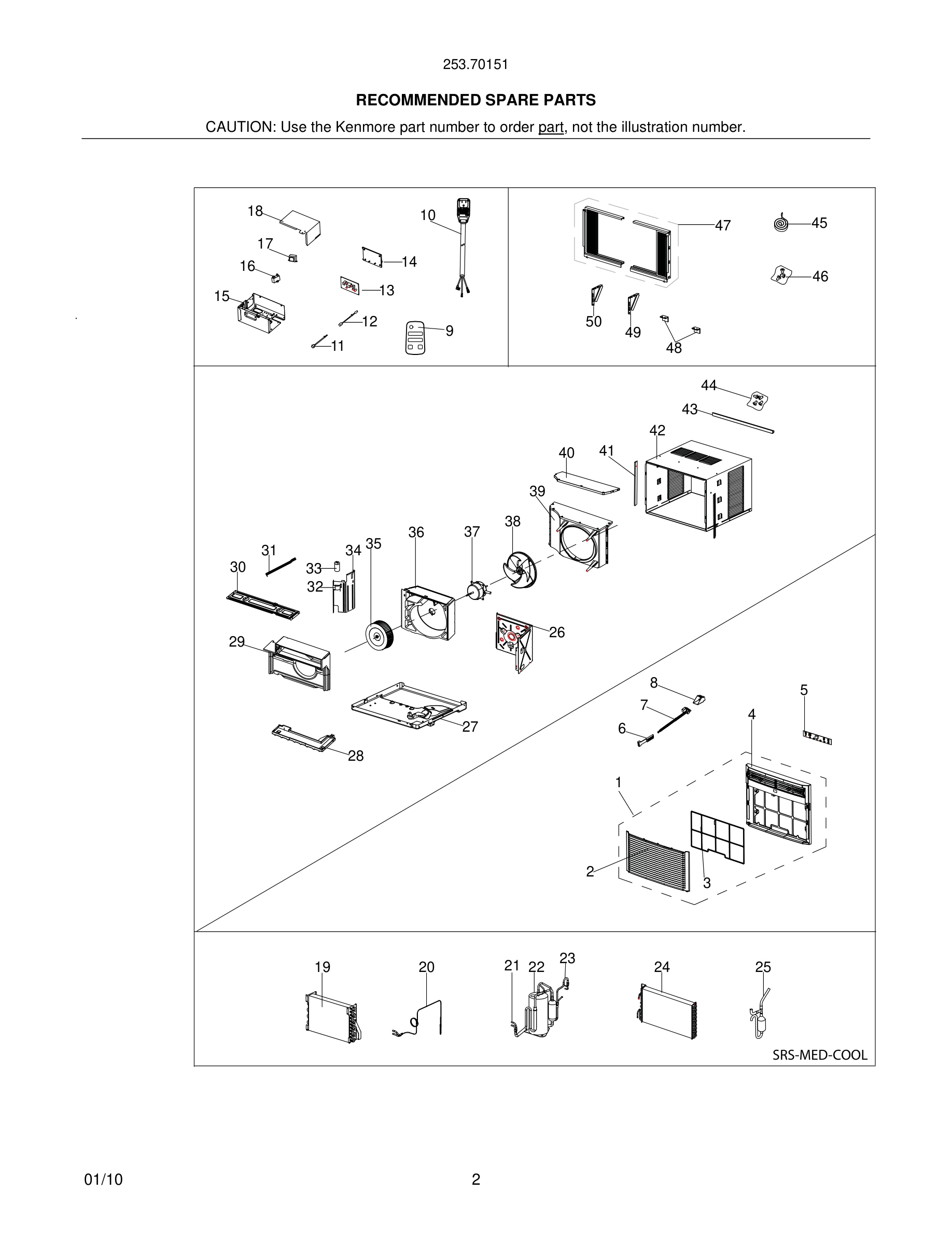 03 - RECOMMENDED SPARE PARTS