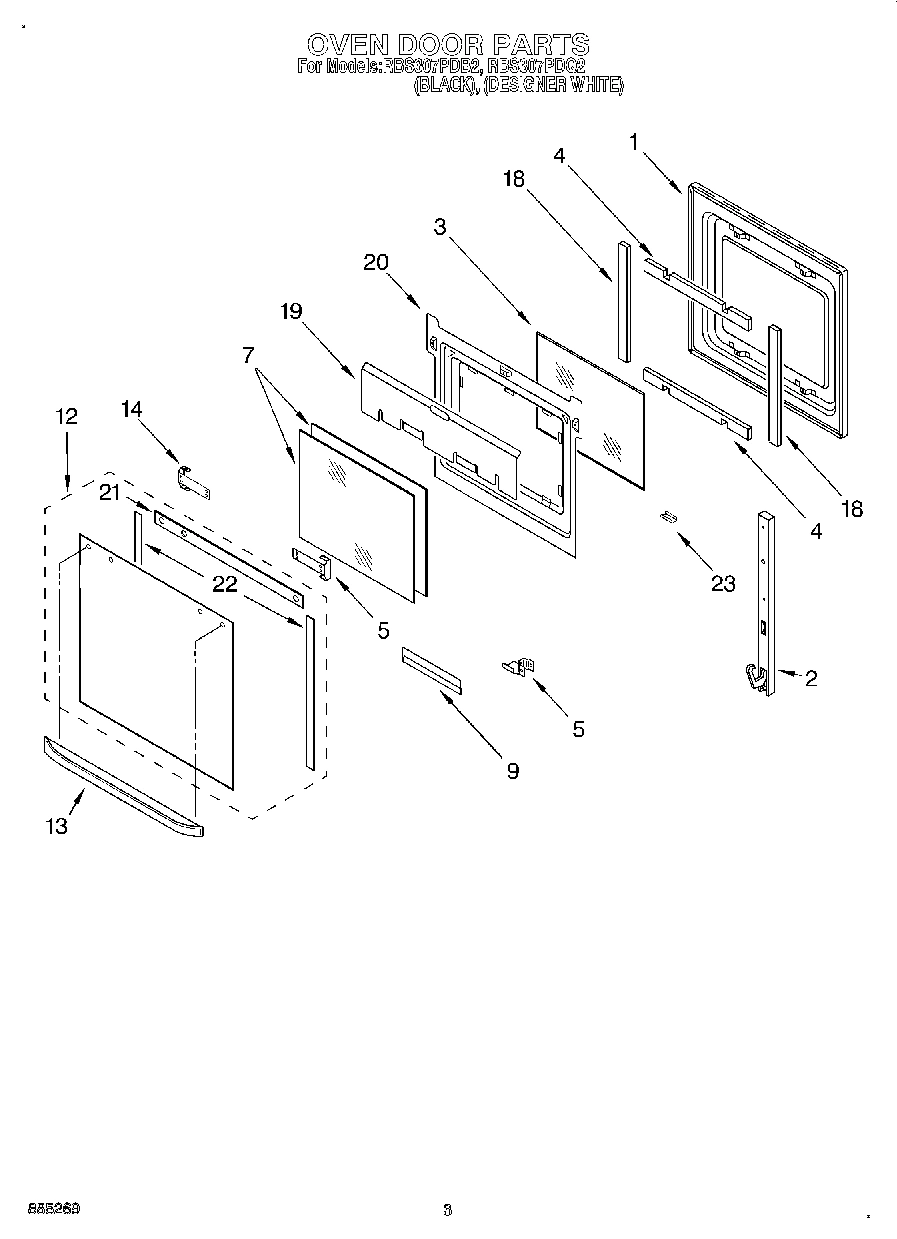 02 - OVEN DOOR