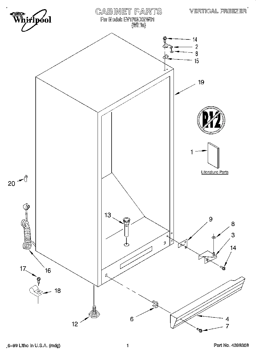 01 - CABINET, LIT/OPTIONAL