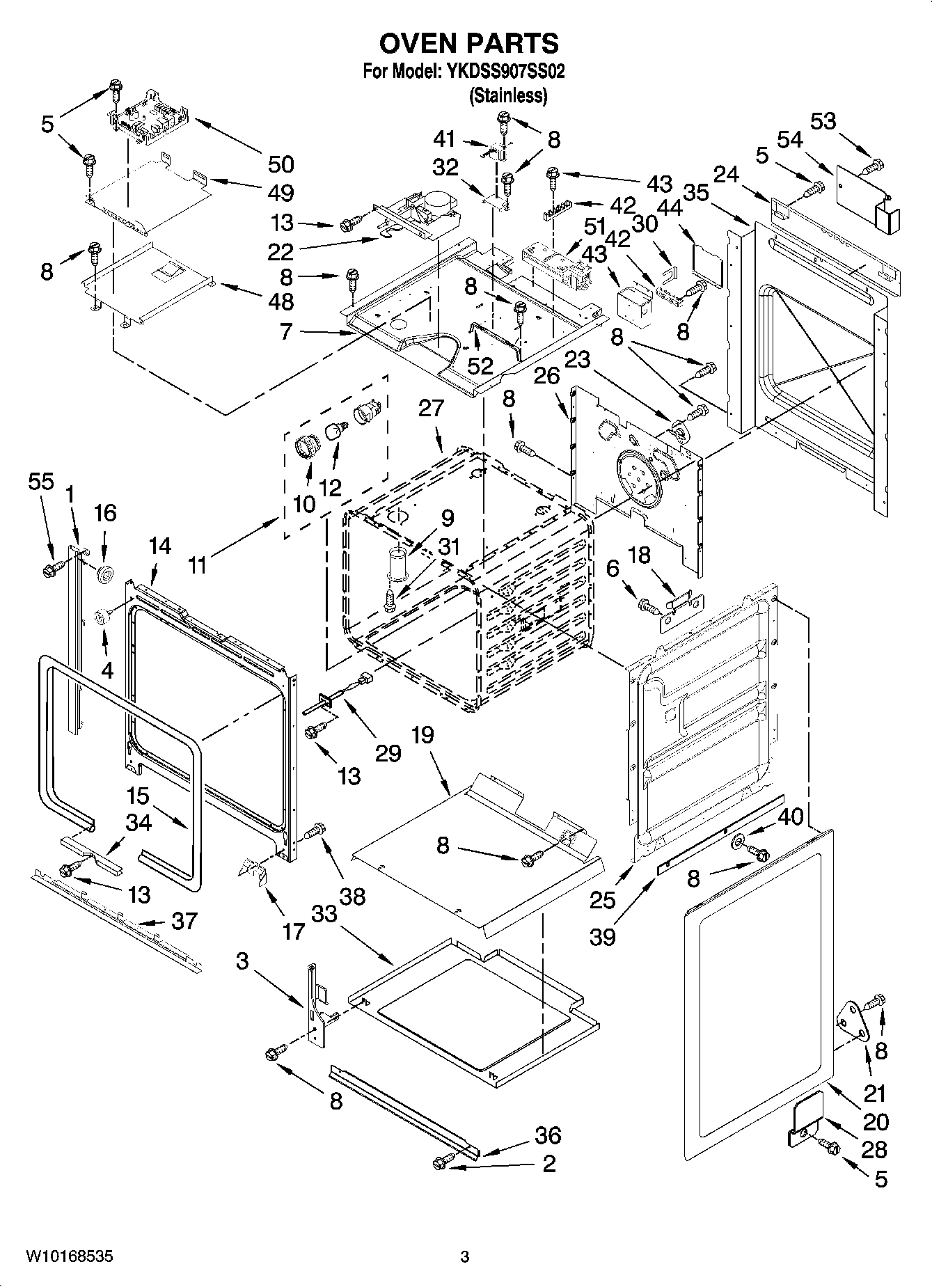 02 - OVEN PARTS