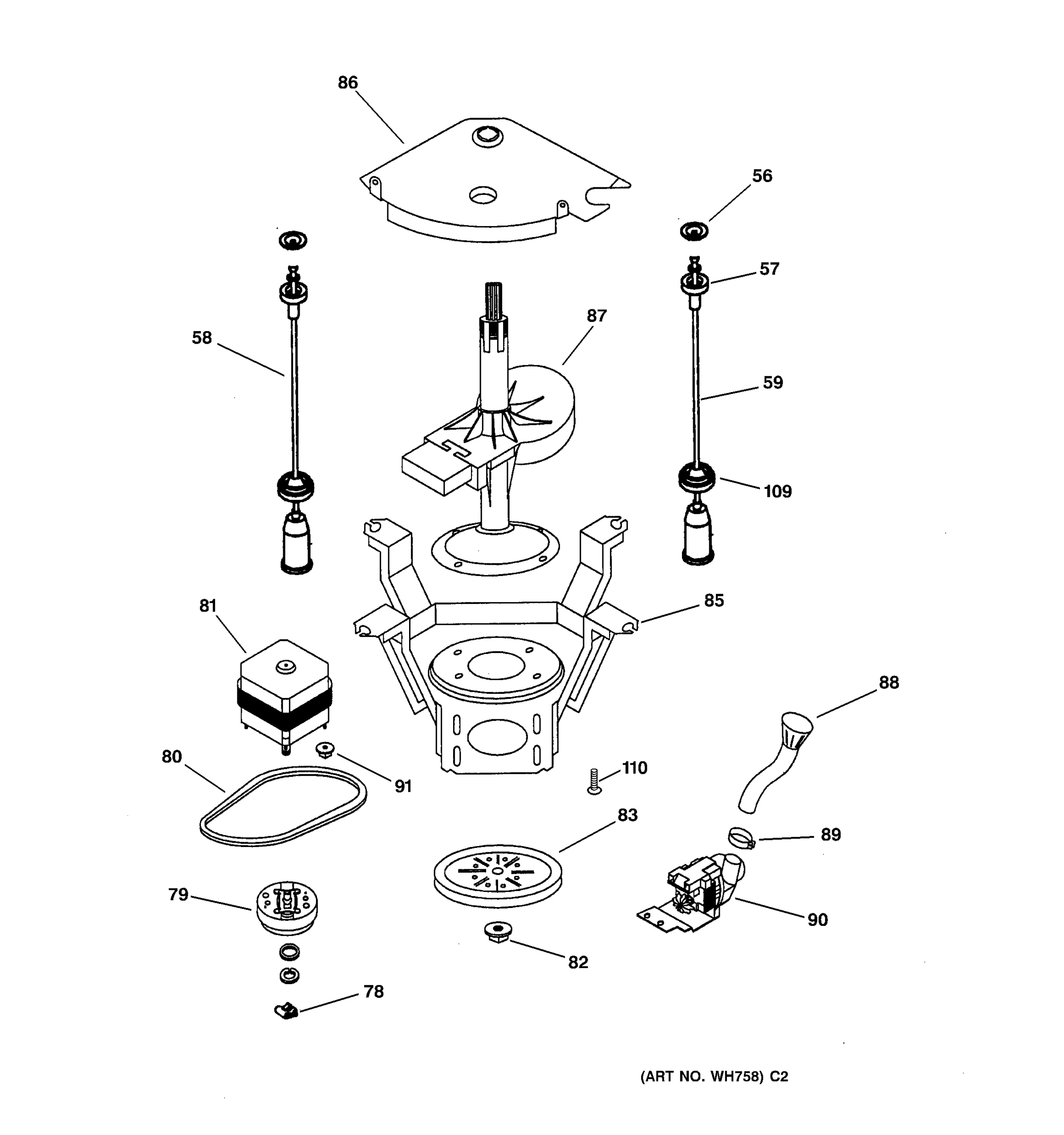 SUSPENSION, PUMP & DRIVE COMPONENTS