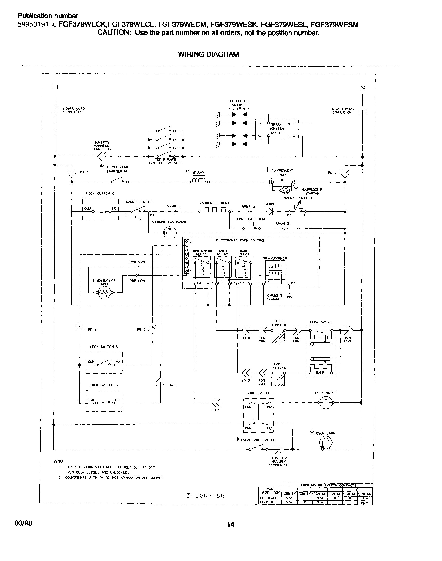 14 - WIRING DIAGRAM