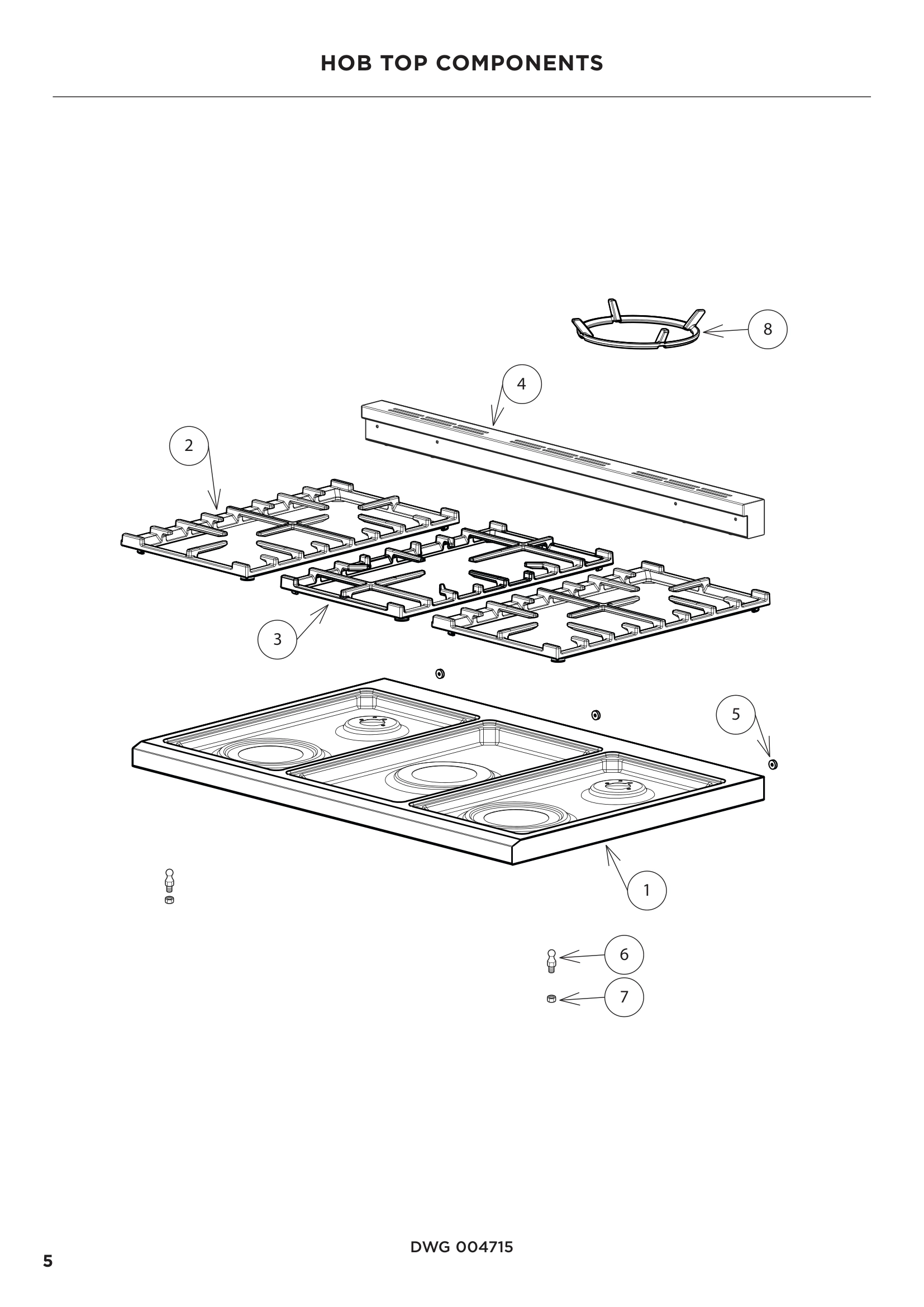 HOBTOP COMPONENTS