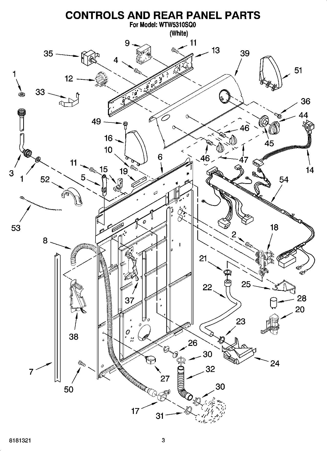 02 - CONTROLS AND REAR PANEL PARTS