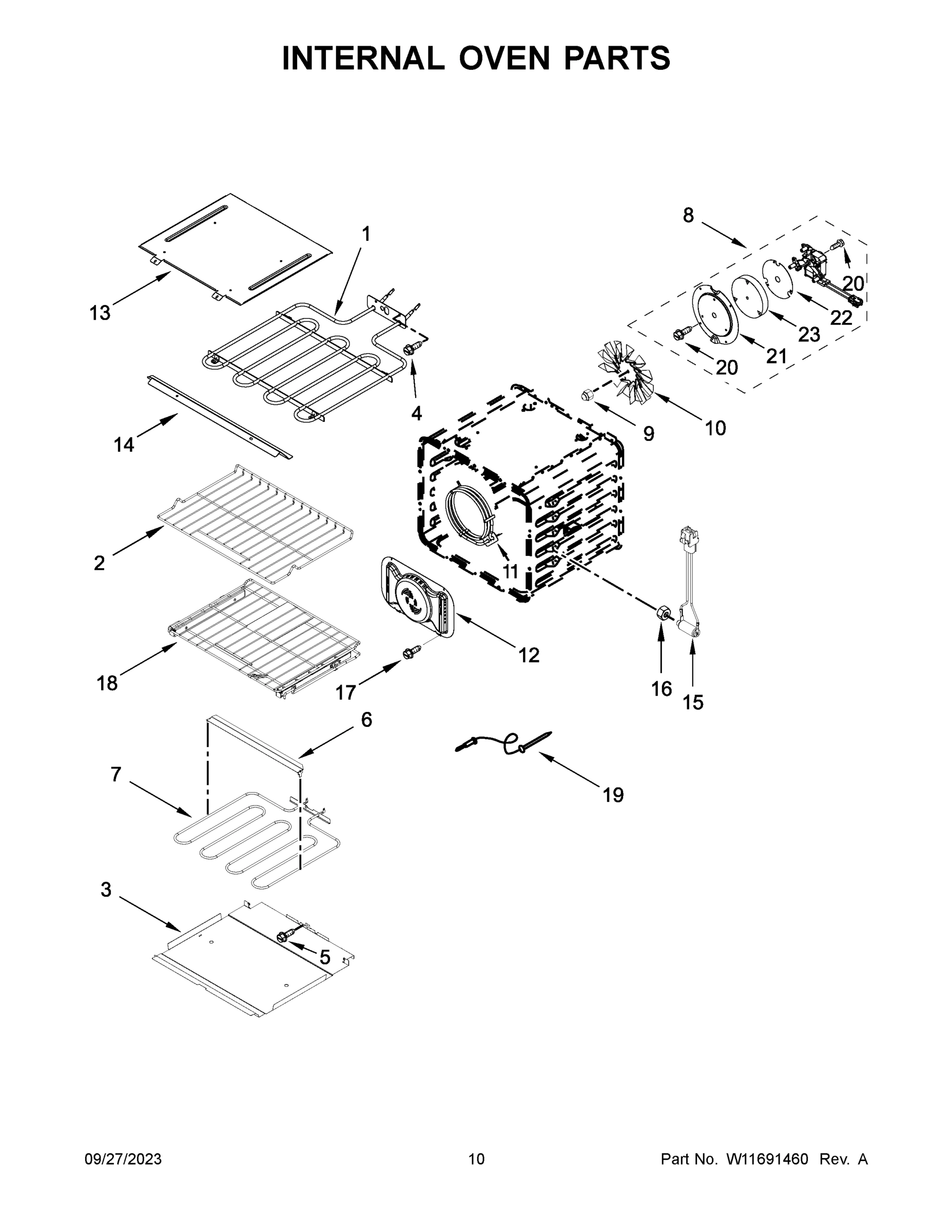 06 - INTERNAL OVEN PARTS