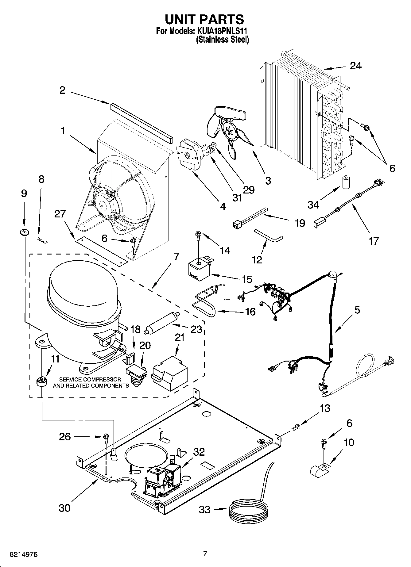 05 - UNIT PARTS, OPTIONAL PARTS