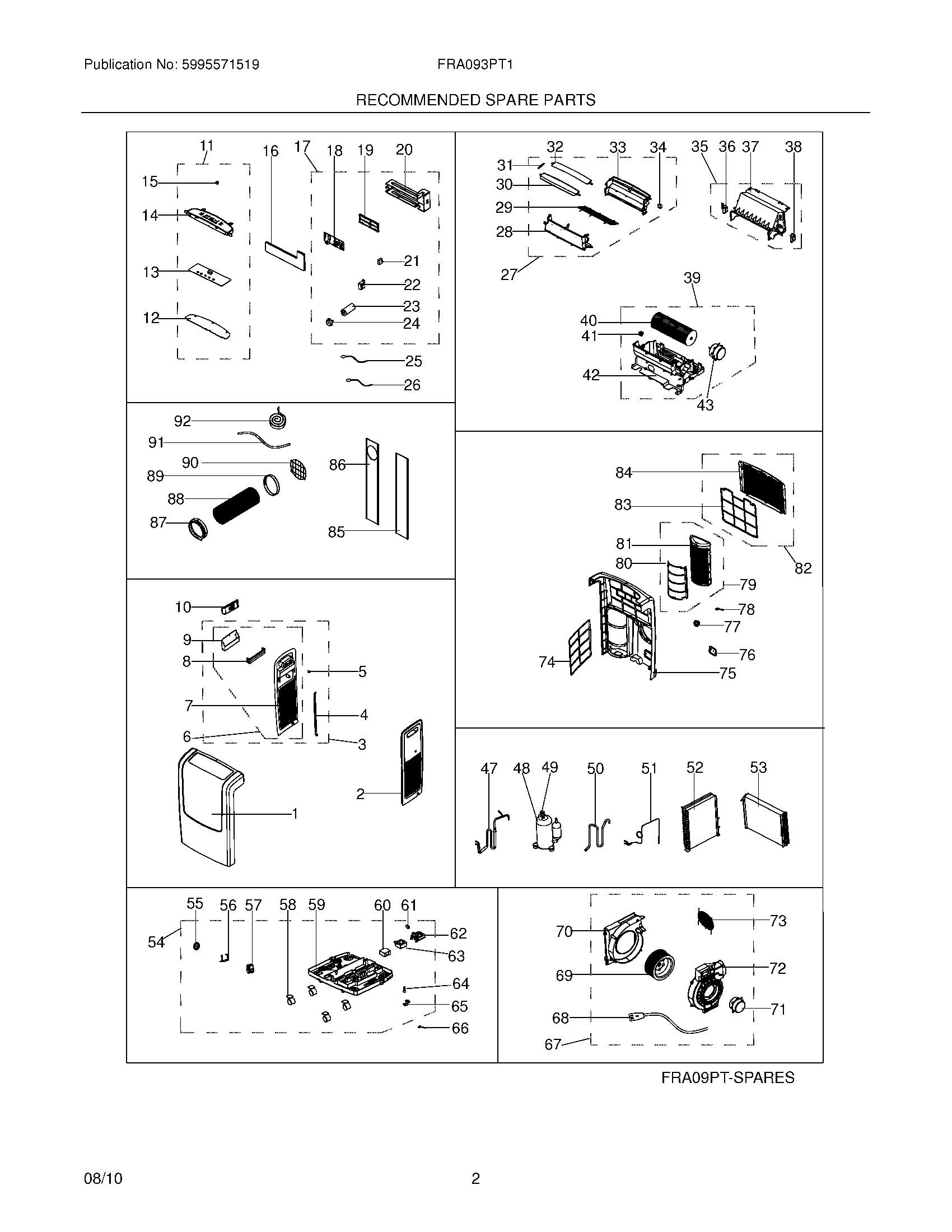 03 - RECOMMENDED SPARE PARTS