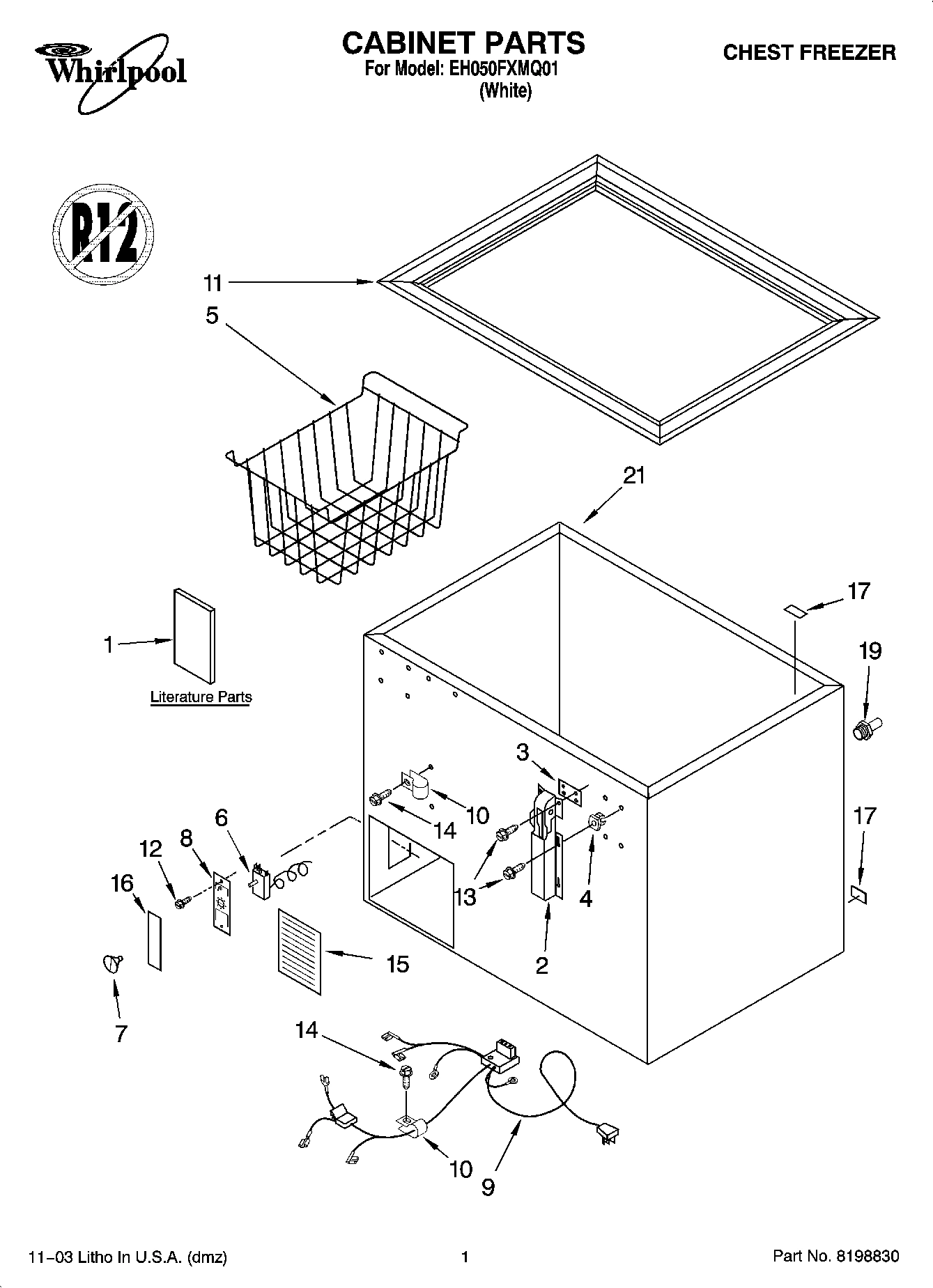 01 - CABINET PARTS