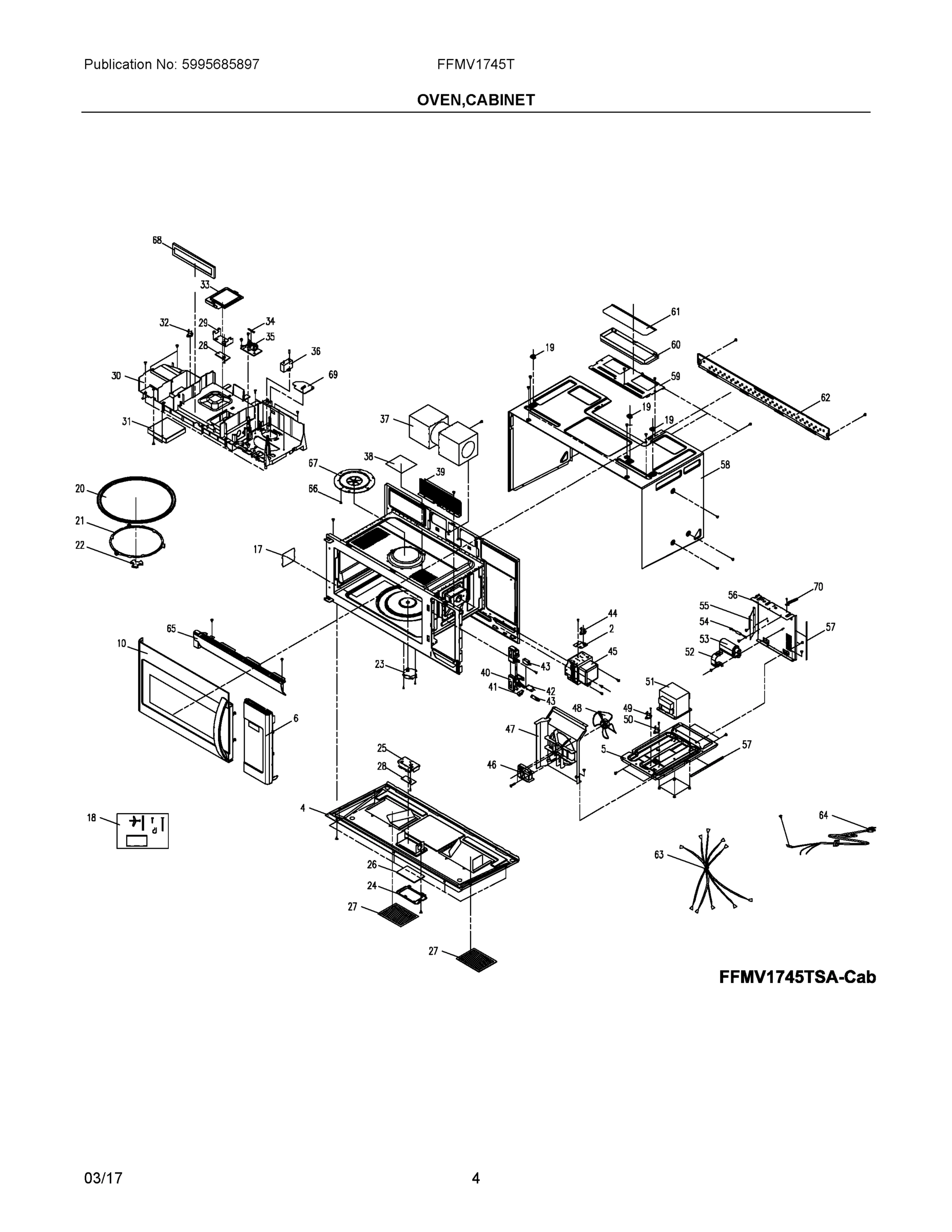 02 - OVEN,CABINET
