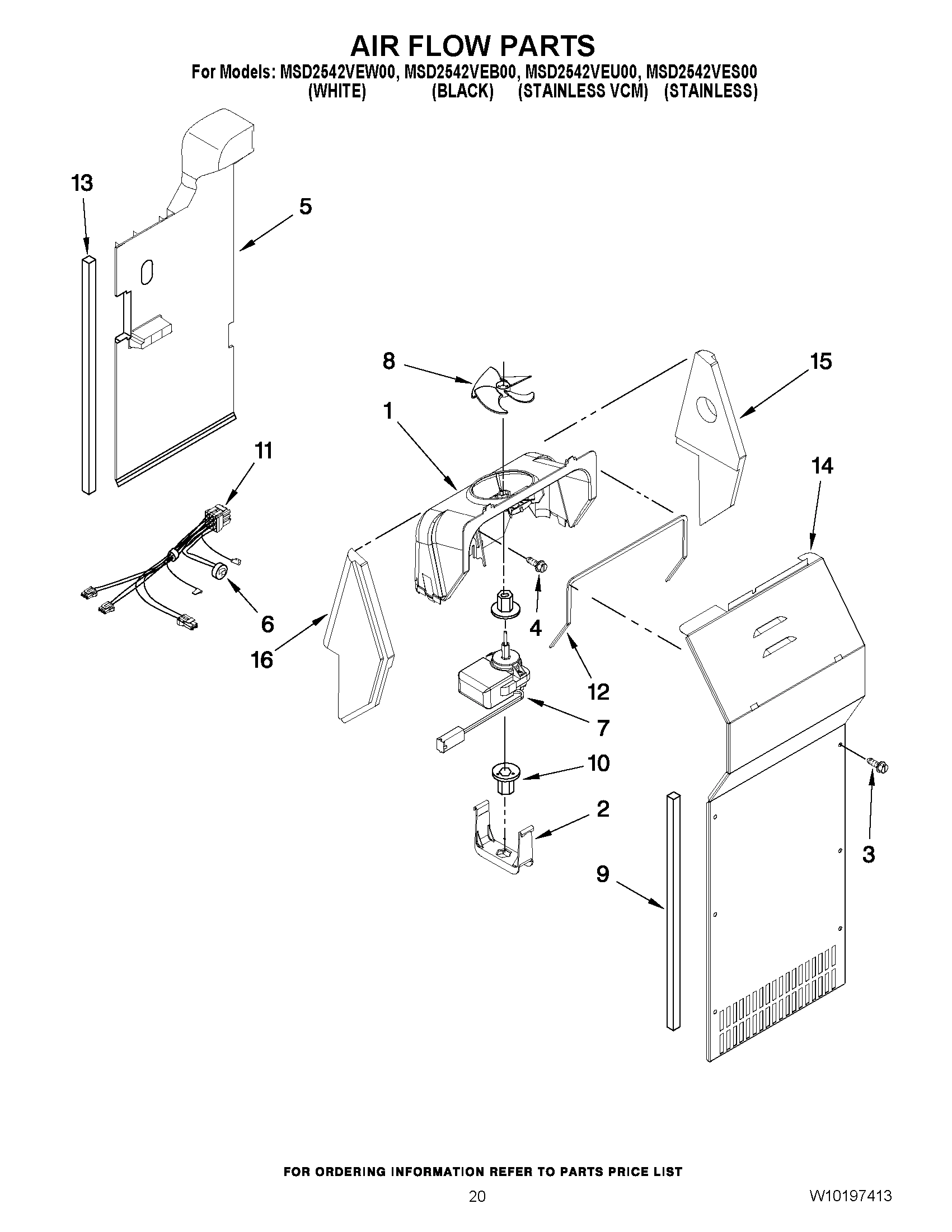 12 - AIR FLOW PARTS