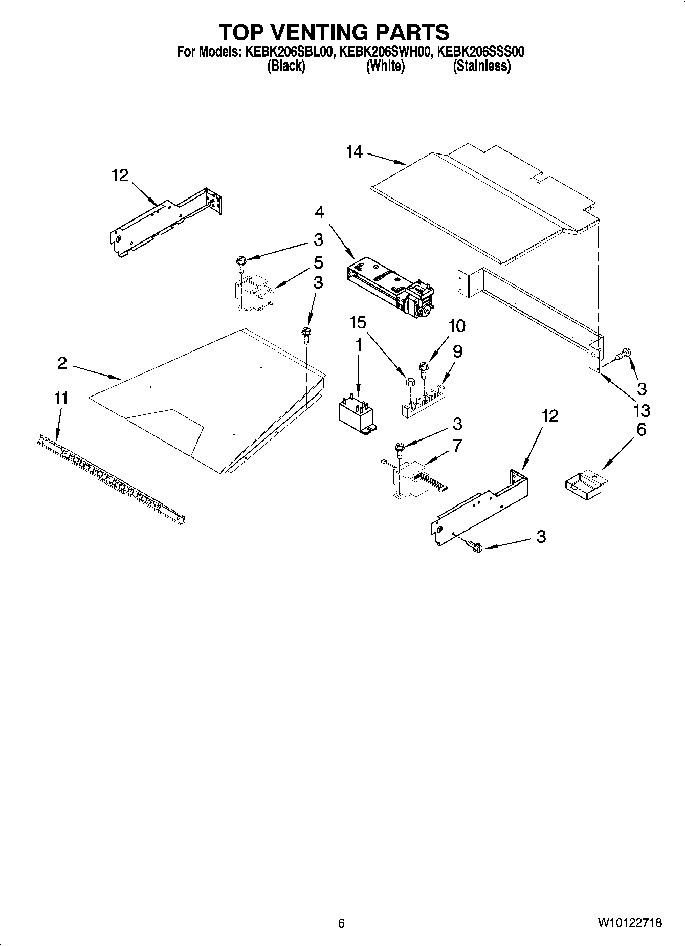 05 - TOP VENTING PARTS, OPTIONAL PARTS