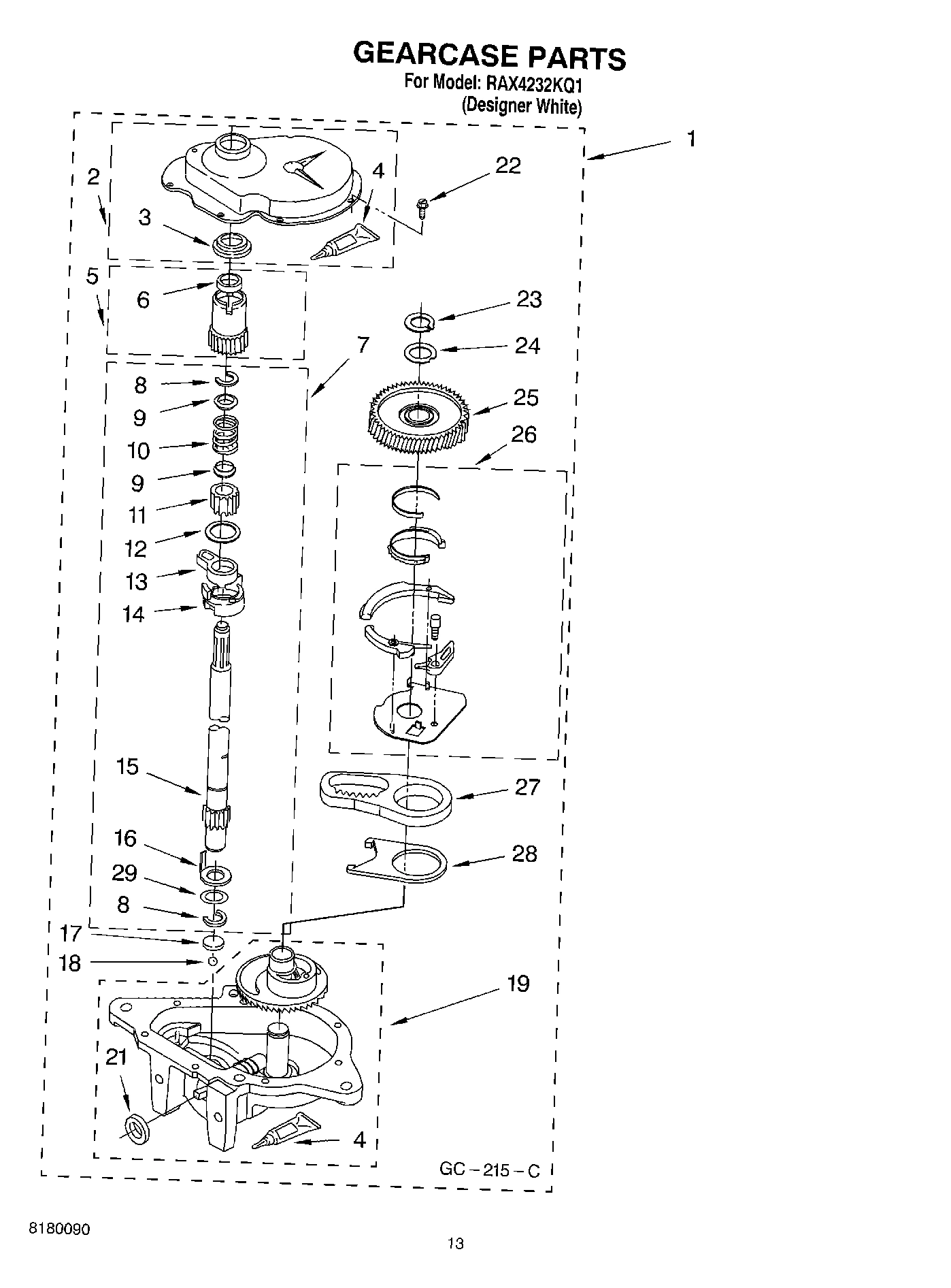 09 - GEARCASE PARTS