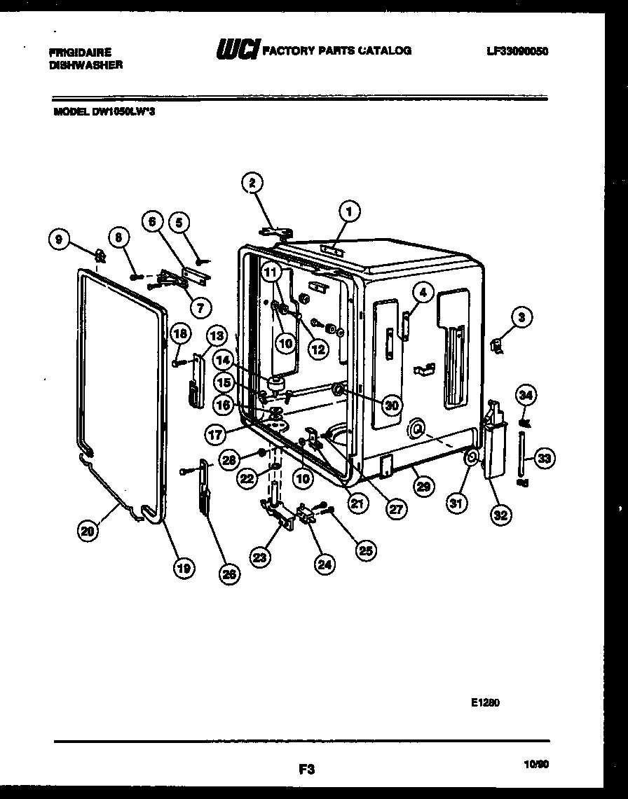 05 - TUB AND FRAME PARTS