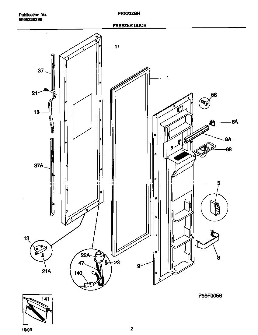 02 - FREEZER DOOR