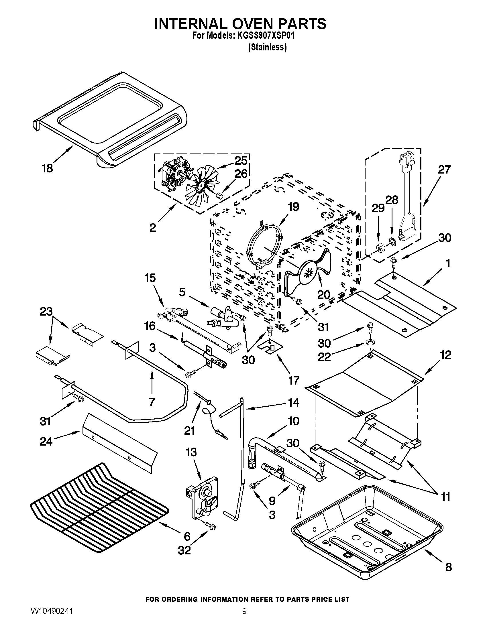 06 - INTERNAL OVEN PARTS